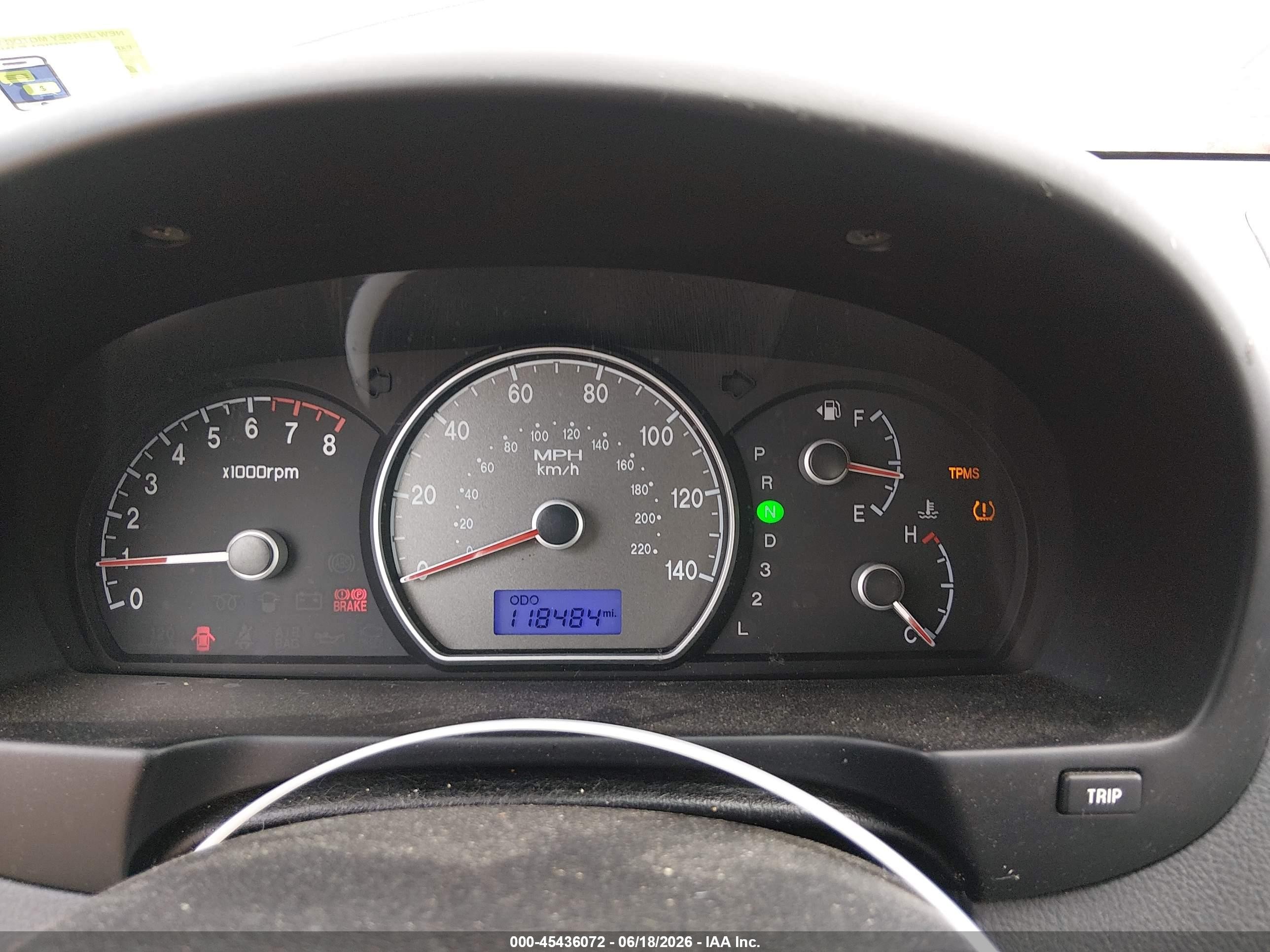 2008 Hyundai Elantra Gls/se Black vin: KMHDU46DX8U488381