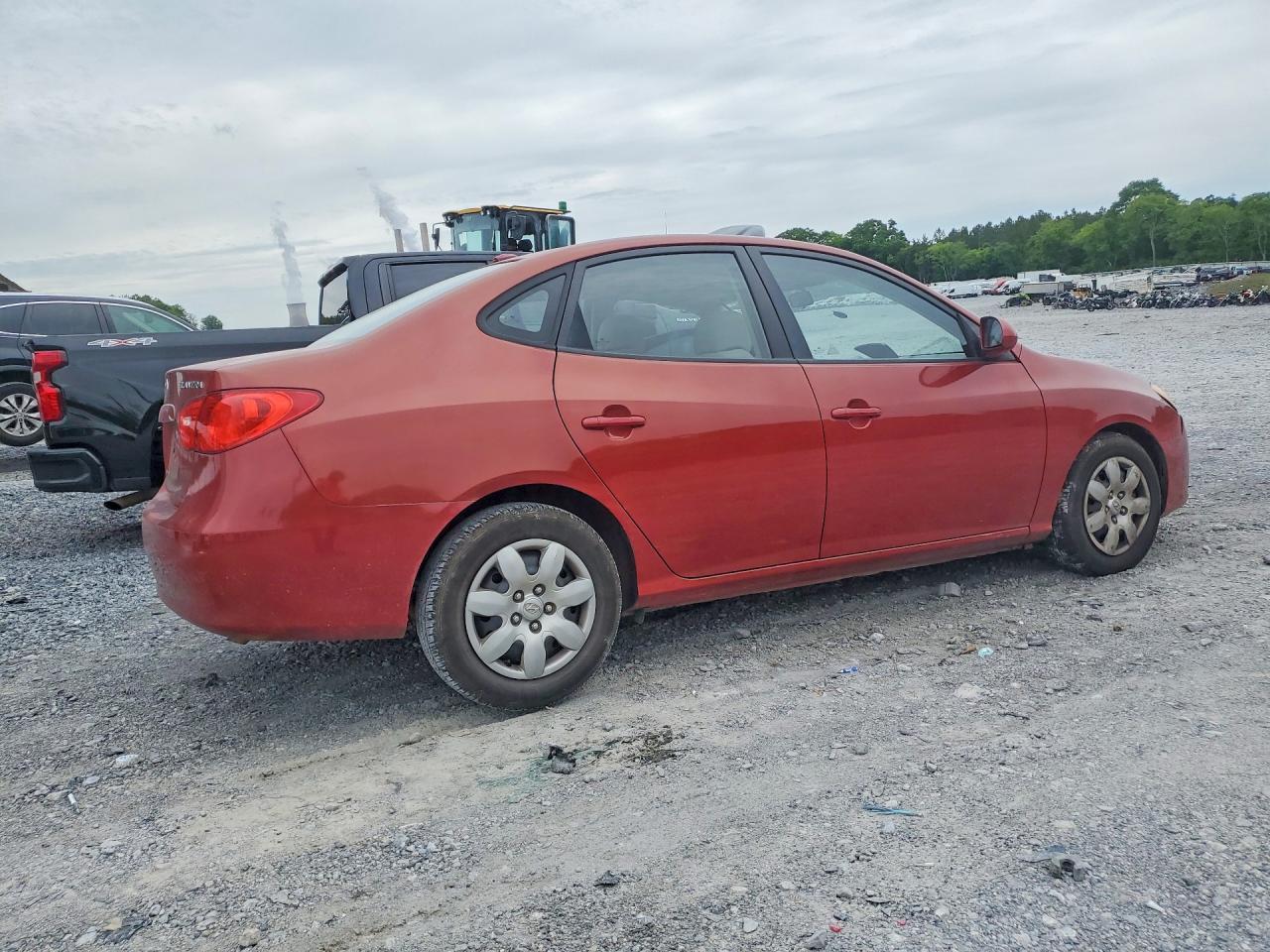 2008 Hyundai Elantra Gls Red vin: KMHDU46DX8U522710