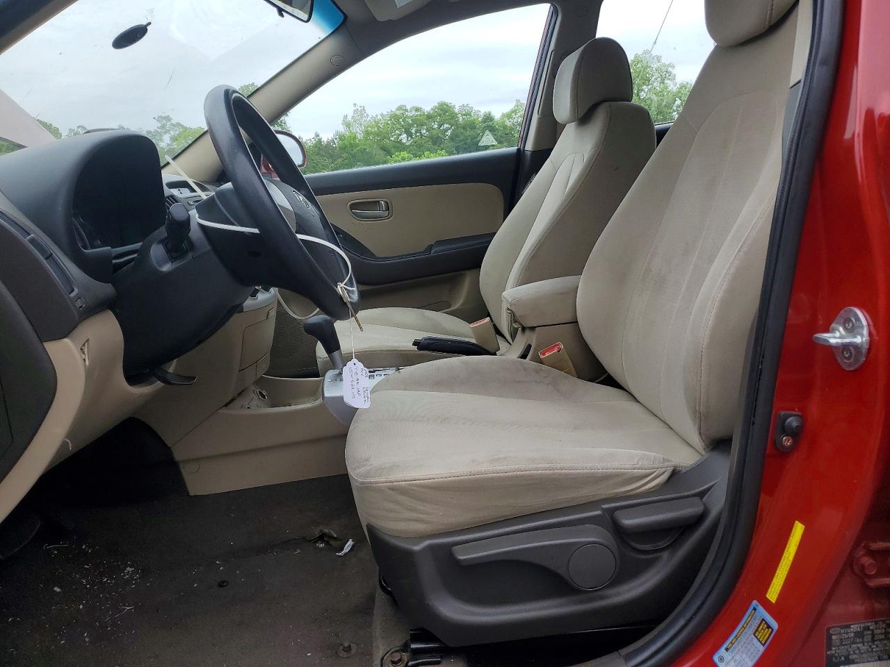 2008 Hyundai Elantra Gls Red vin: KMHDU46DX8U522710