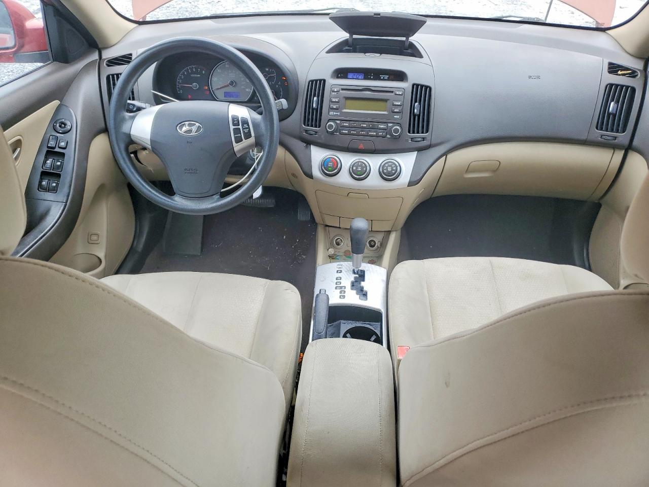 2008 Hyundai Elantra Gls Red vin: KMHDU46DX8U522710