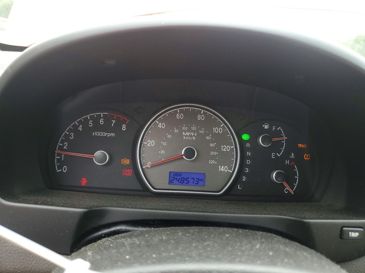 2008 Hyundai Elantra Gls Red vin: KMHDU46DX8U522710