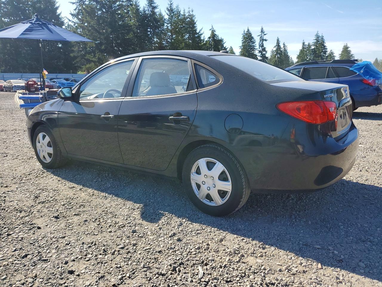 2008 Hyundai Elantra Gls Black vin: KMHDU46DX8U545274