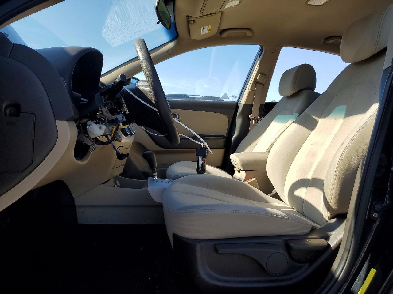 2008 Hyundai Elantra Gls Black vin: KMHDU46DX8U545274