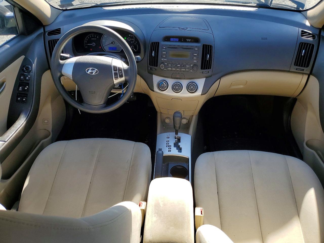 2008 Hyundai Elantra Gls Black vin: KMHDU46DX8U545274