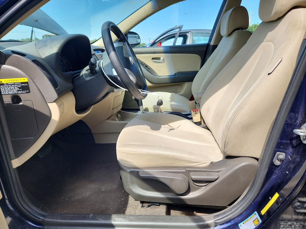 2008 Hyundai Elantra Gls Blue vin: KMHDU46DX8U575150
