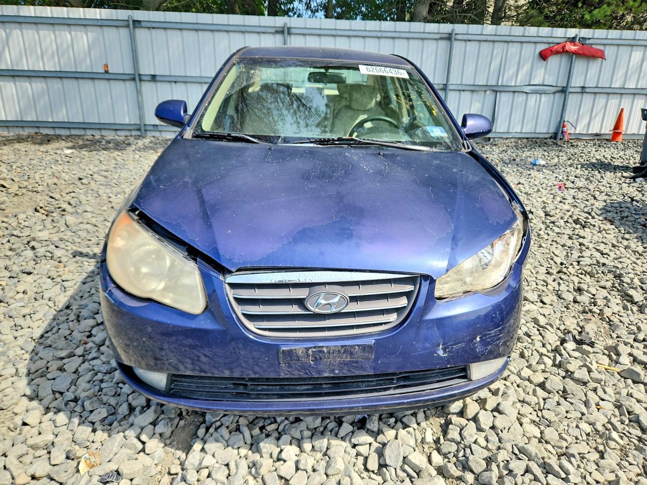 2008 Hyundai Elantra Gls Blue vin: KMHDU46DX8U575150