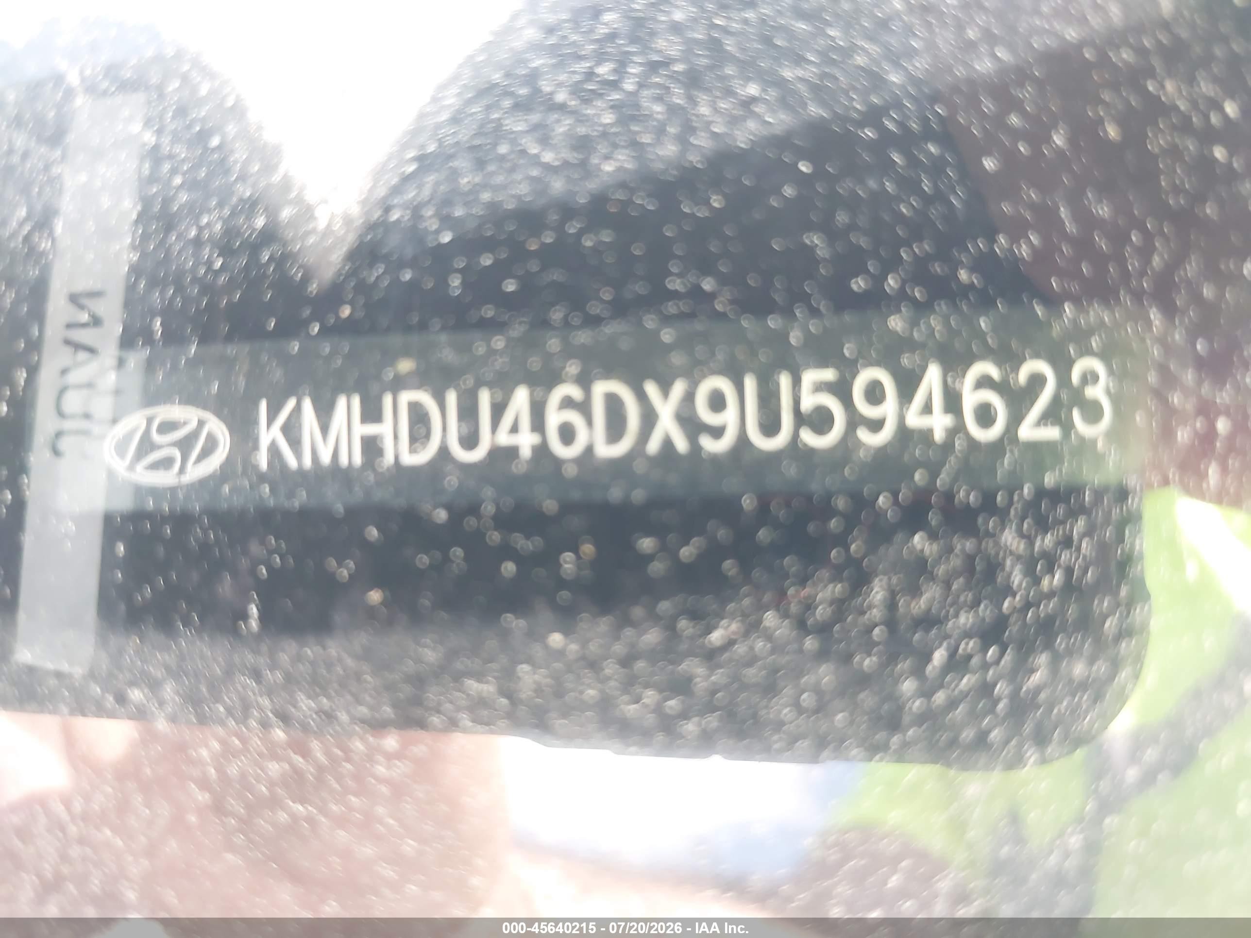 2009 Hyundai Elantra Gls Silver vin: KMHDU46DX9U594623