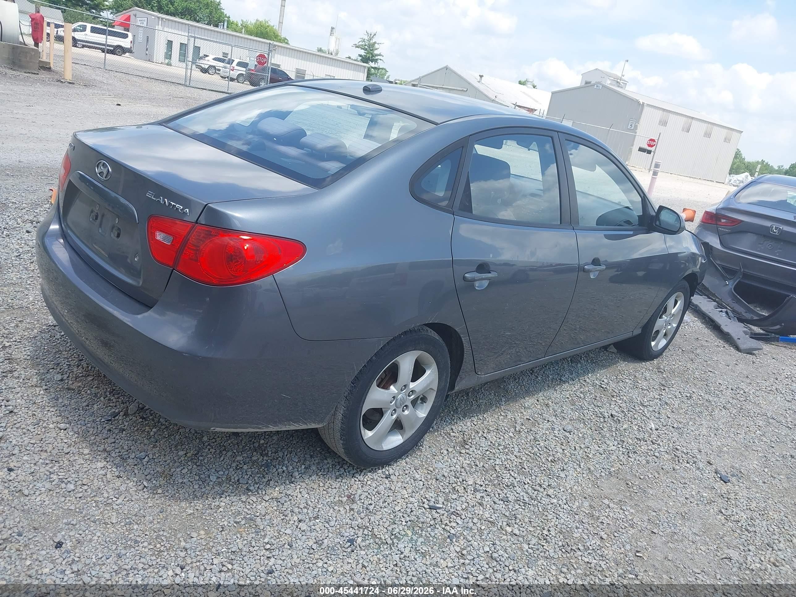 2009 Hyundai Elantra Se Gray vin: KMHDU46DX9U636224