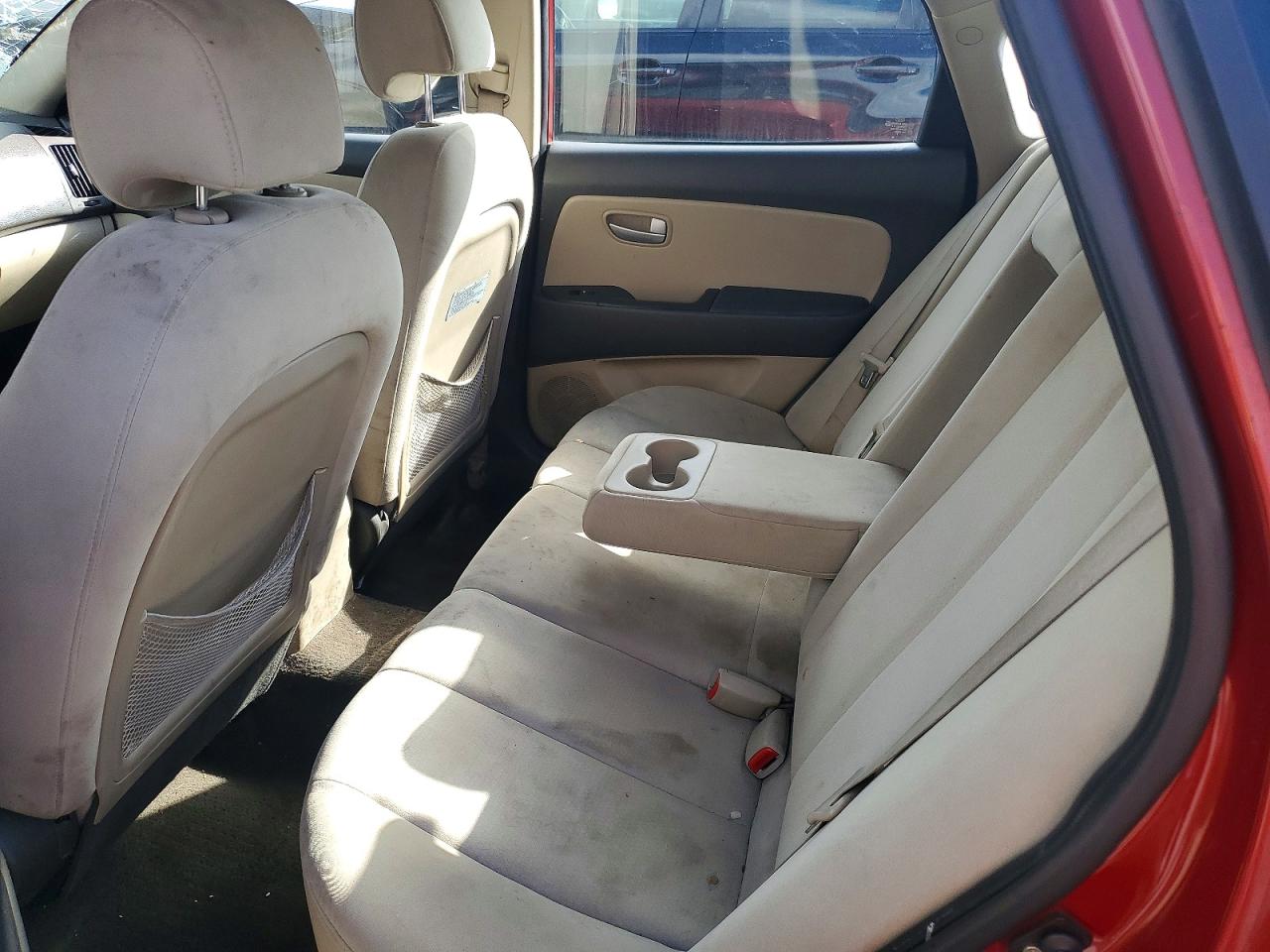 2009 Hyundai Elantra Gls Burgundy vin: KMHDU46DX9U689120