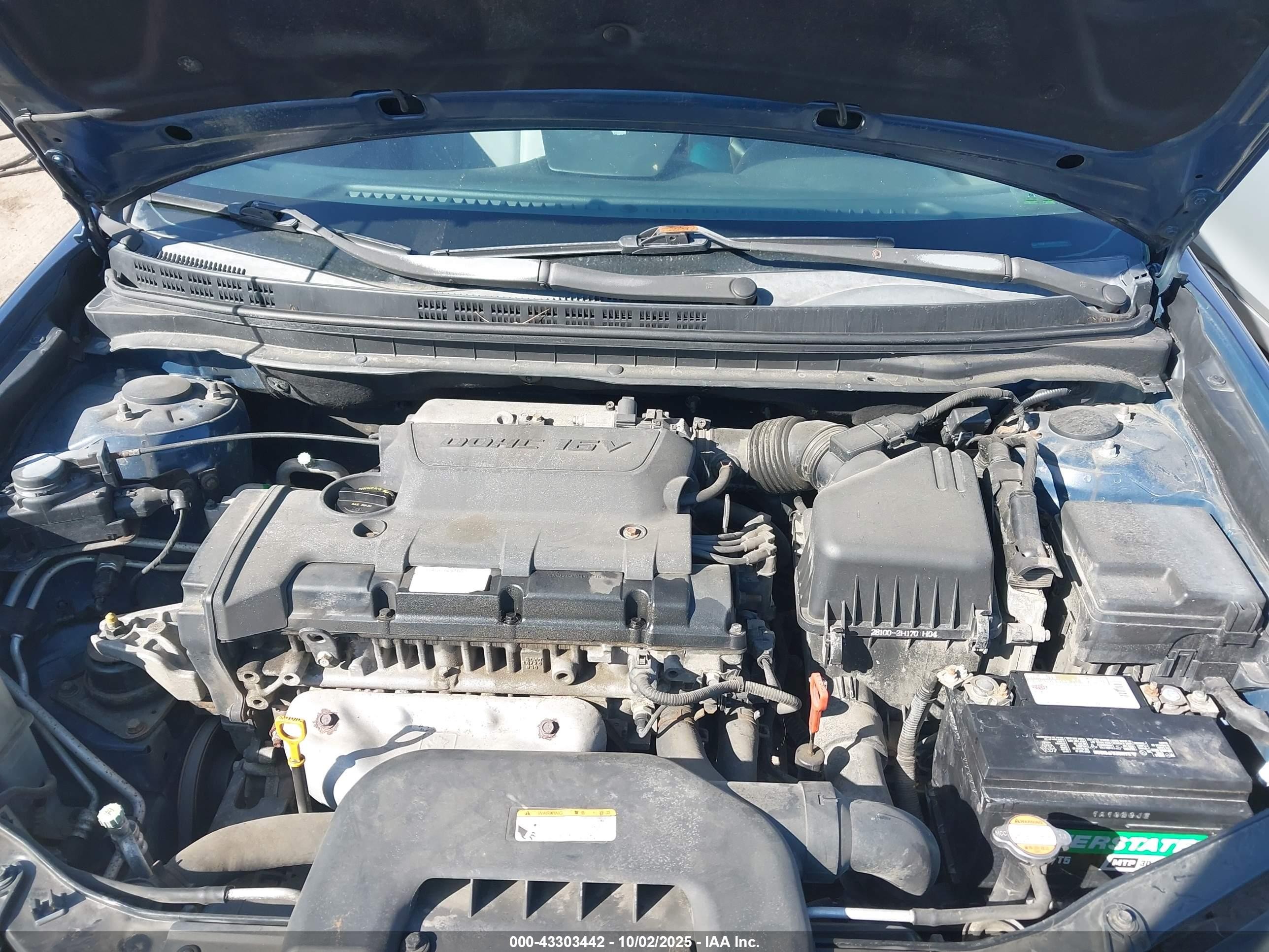 2009 Hyundai Elantra Gls Blue vin: KMHDU46DX9U704540