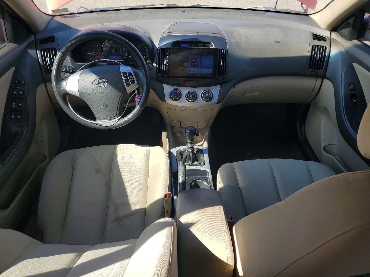 2009 Hyundai Elantra Gls Red vin: KMHDU46DX9U759280