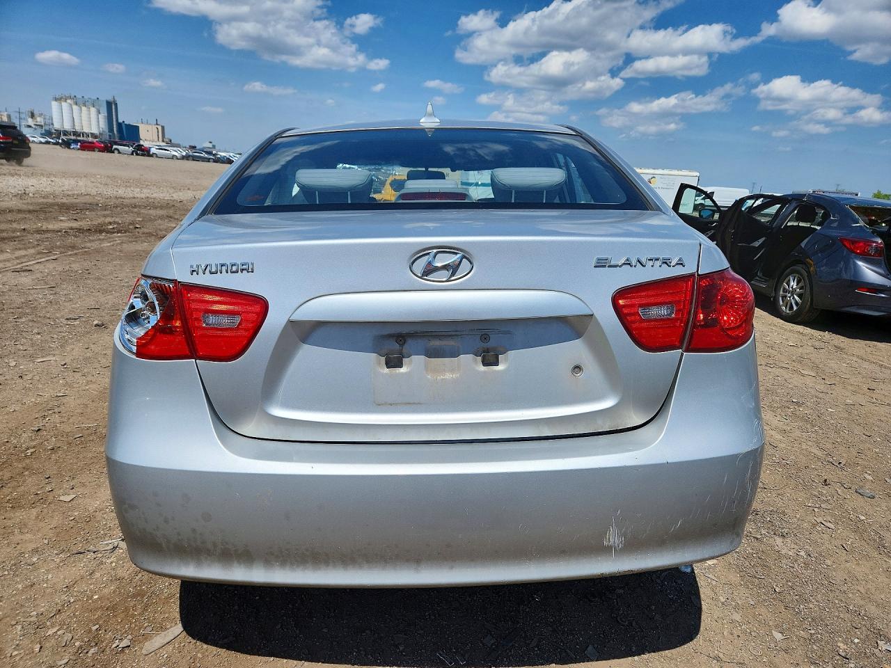 2009 Hyundai Elantra Gls Silver vin: KMHDU46DX9U767525