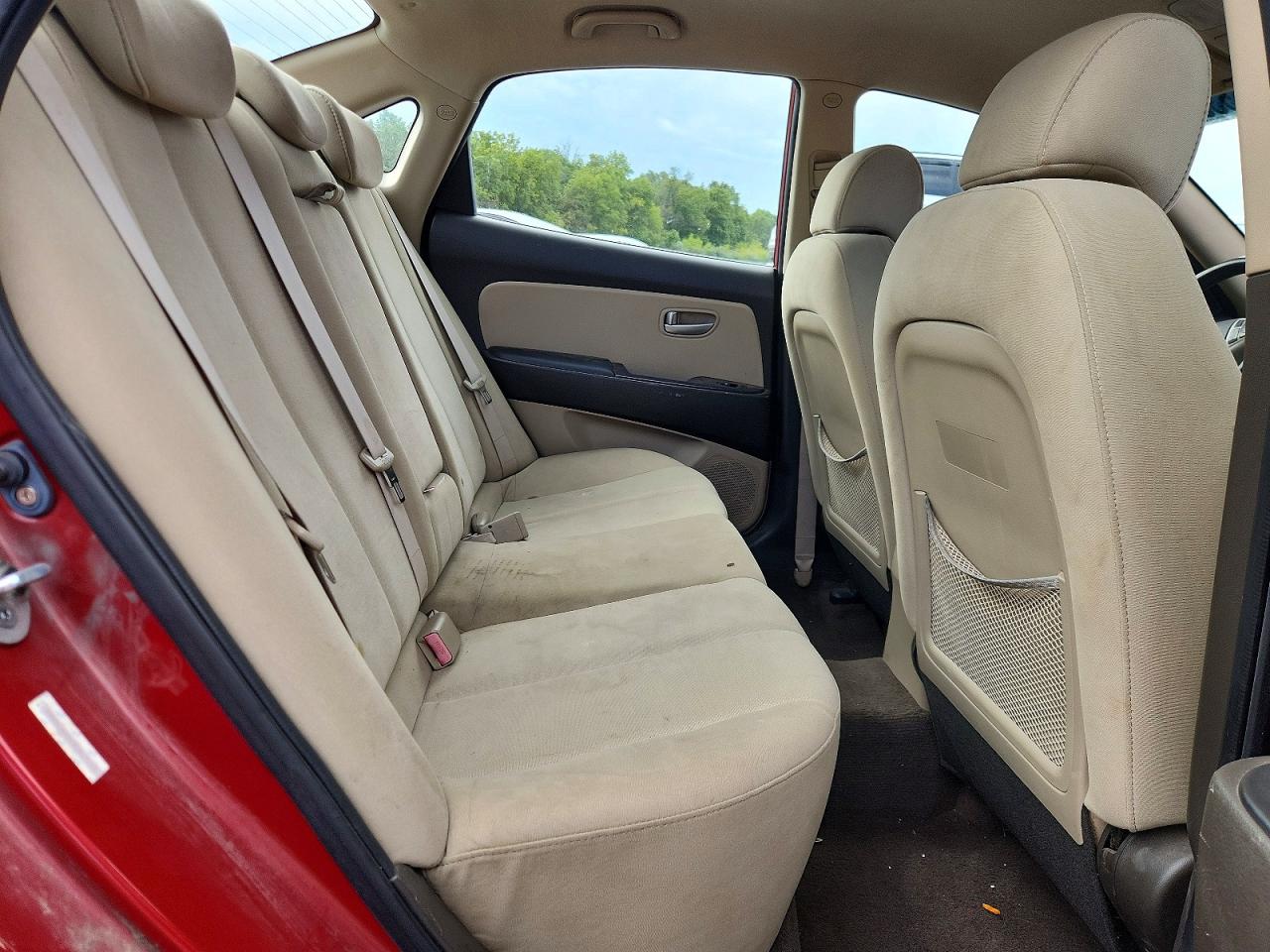 2009 Hyundai Elantra Gls Maroon vin: KMHDU46DX9U817159