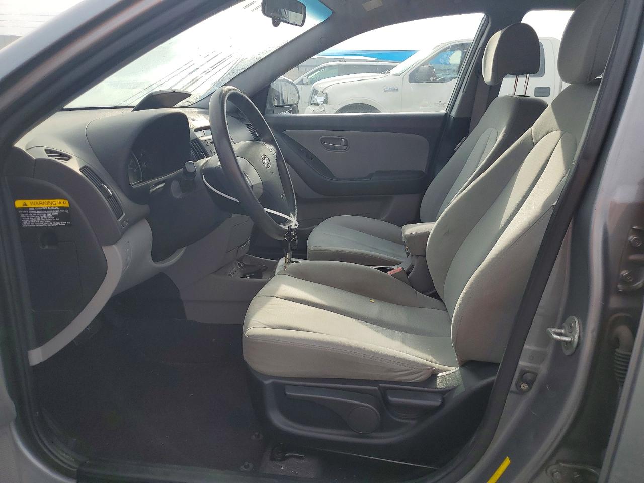 2009 Hyundai Elantra Gls Gray vin: KMHDU46DX9U825388