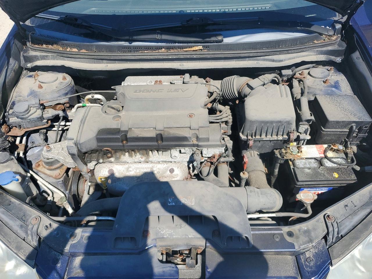 2010 Hyundai Elantra Se Blue vin: KMHDU4AD0AU023136