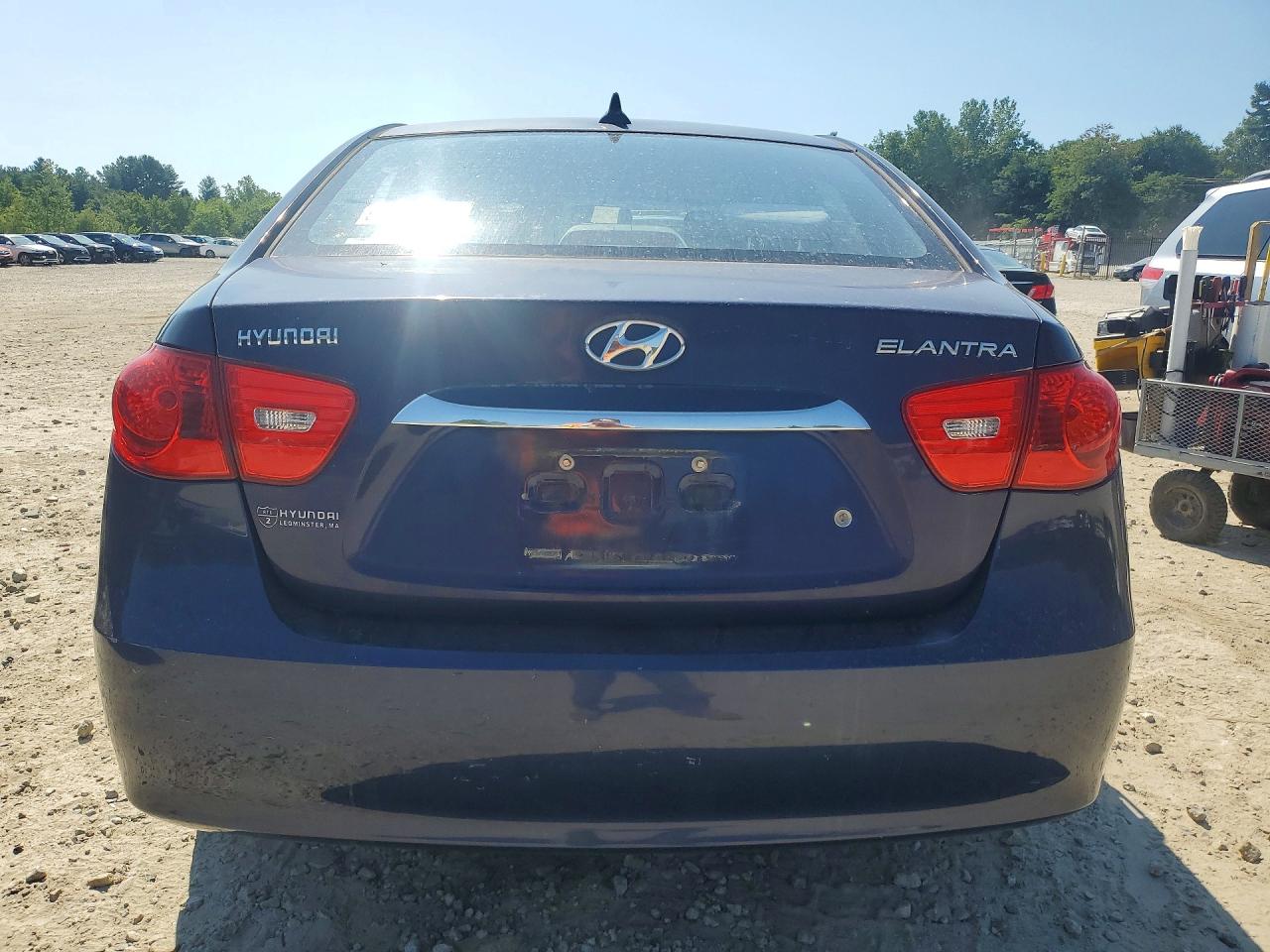 2010 Hyundai Elantra Se Blue vin: KMHDU4AD0AU023136
