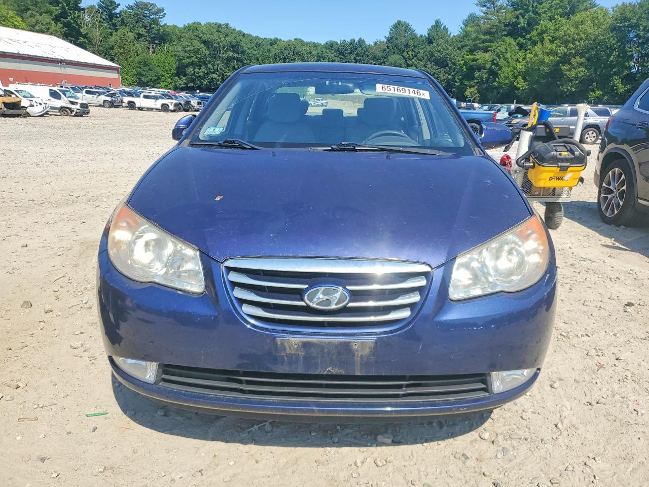 2010 Hyundai Elantra Se Blue vin: KMHDU4AD0AU023136