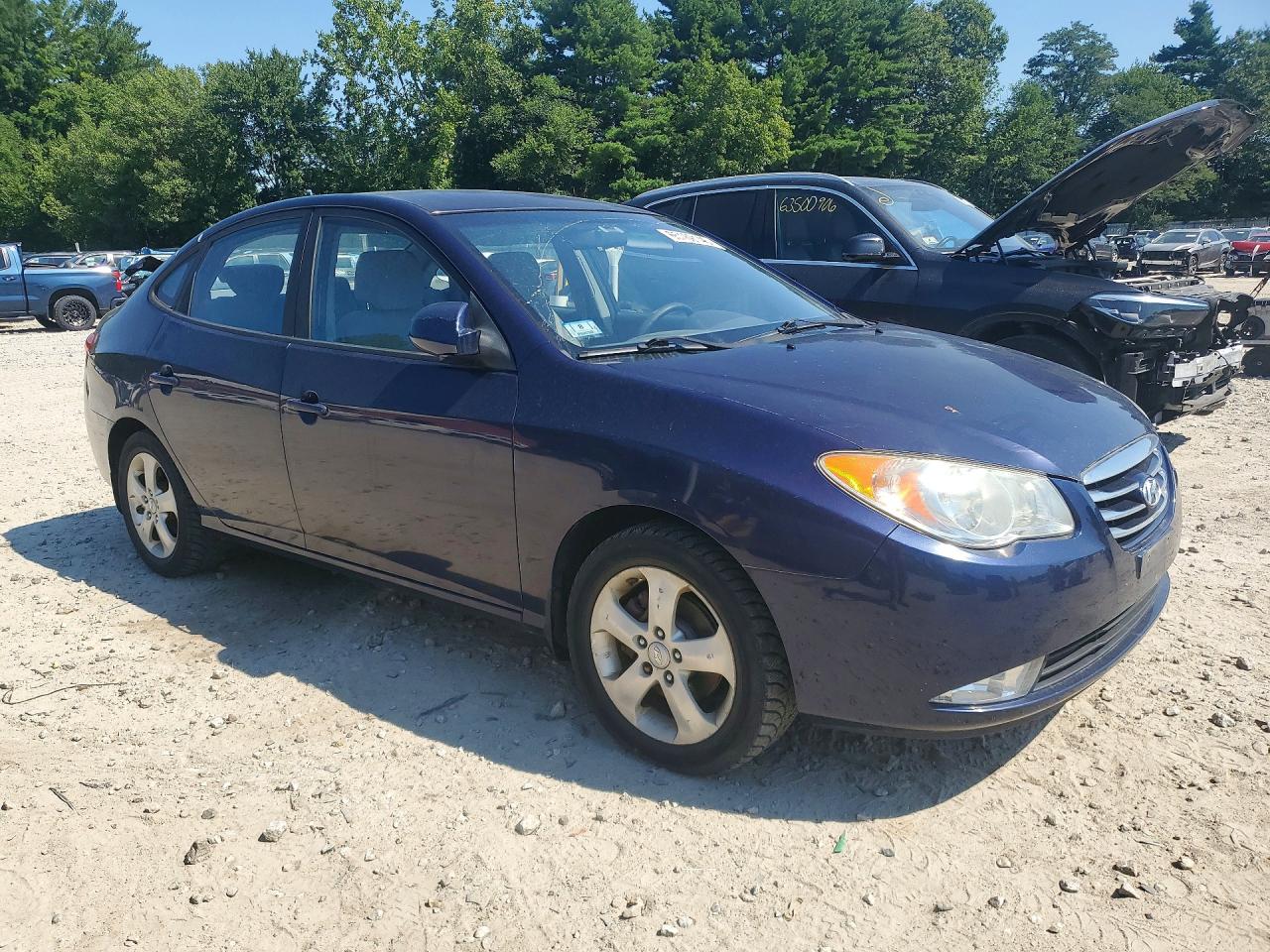 2010 Hyundai Elantra Se Blue vin: KMHDU4AD0AU023136
