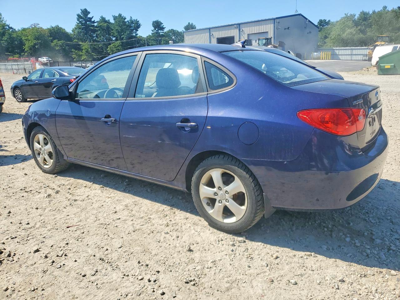 2010 Hyundai Elantra Se Blue vin: KMHDU4AD0AU023136