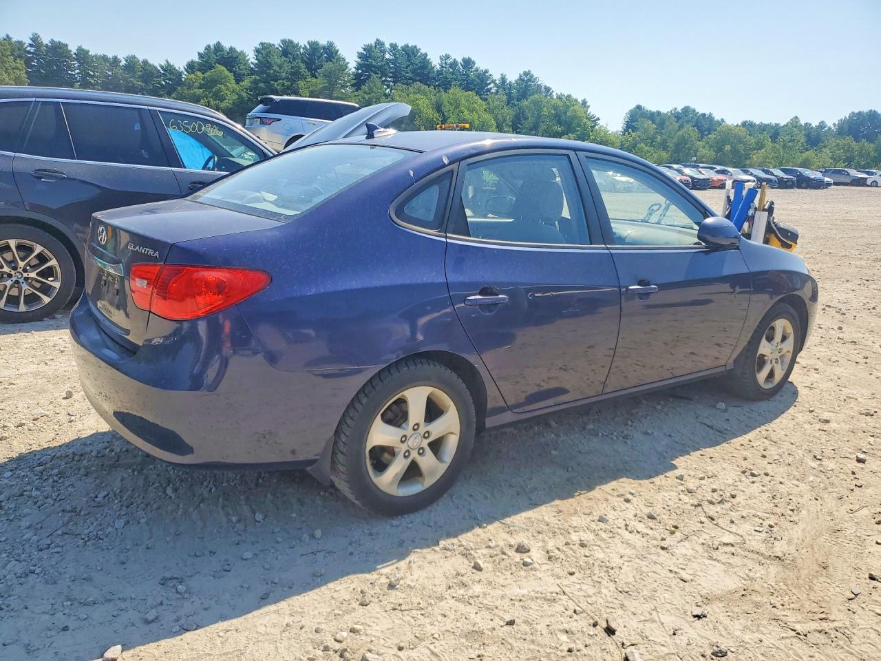 2010 Hyundai Elantra Se Blue vin: KMHDU4AD0AU023136