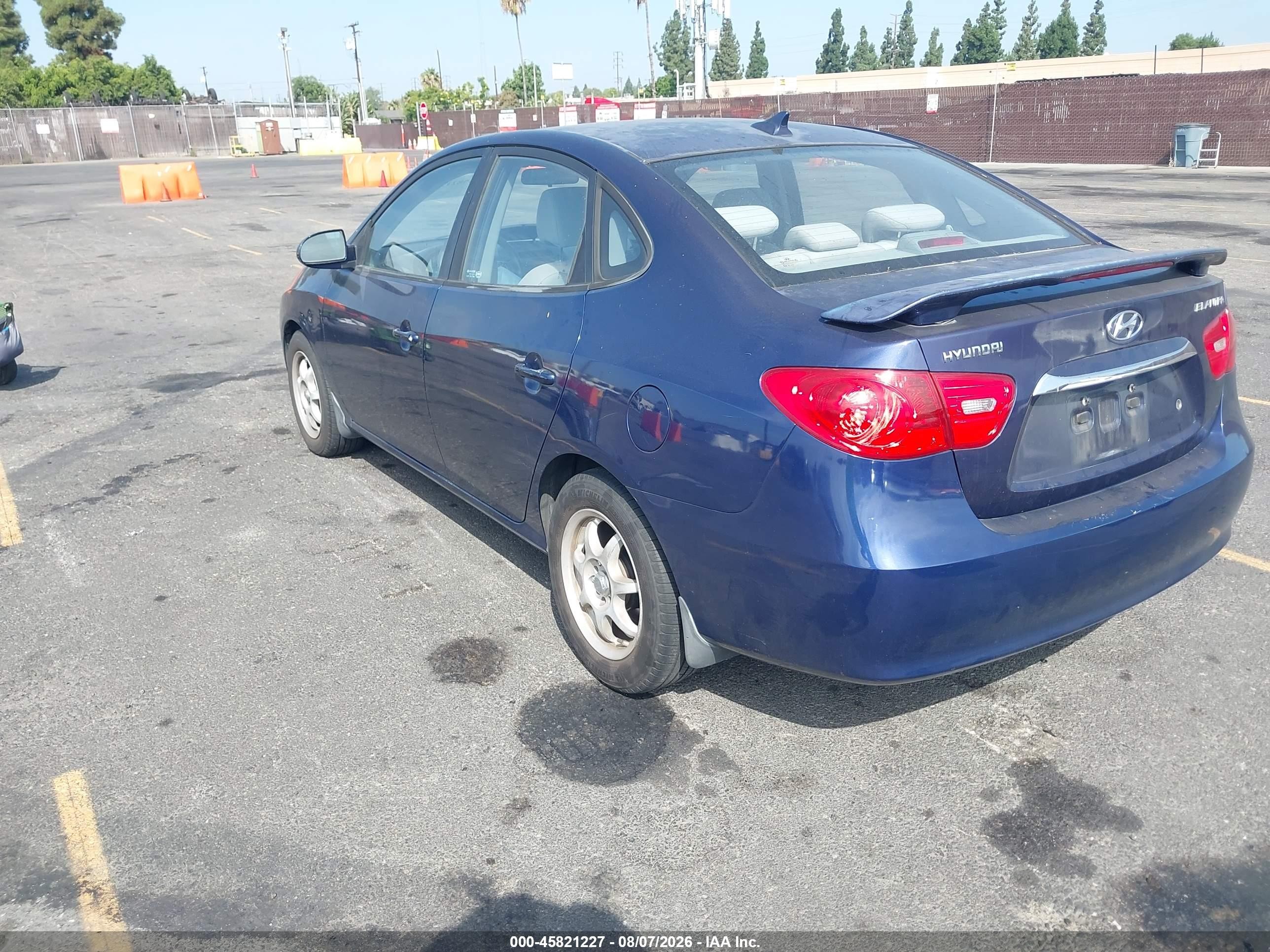 2010 Hyundai Elantra Gls Navy vin: KMHDU4AD0AU037831