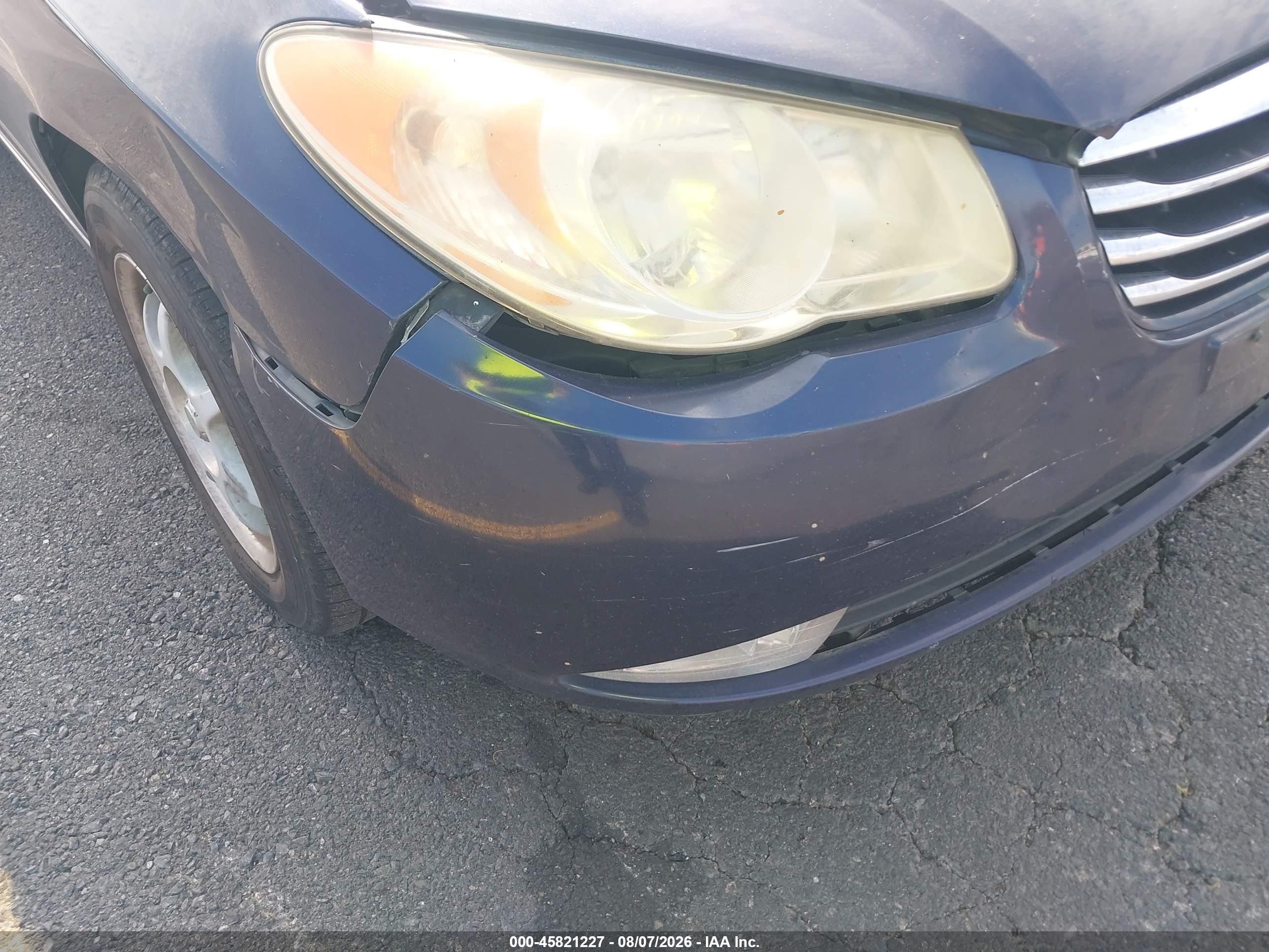 2010 Hyundai Elantra Gls Navy vin: KMHDU4AD0AU037831