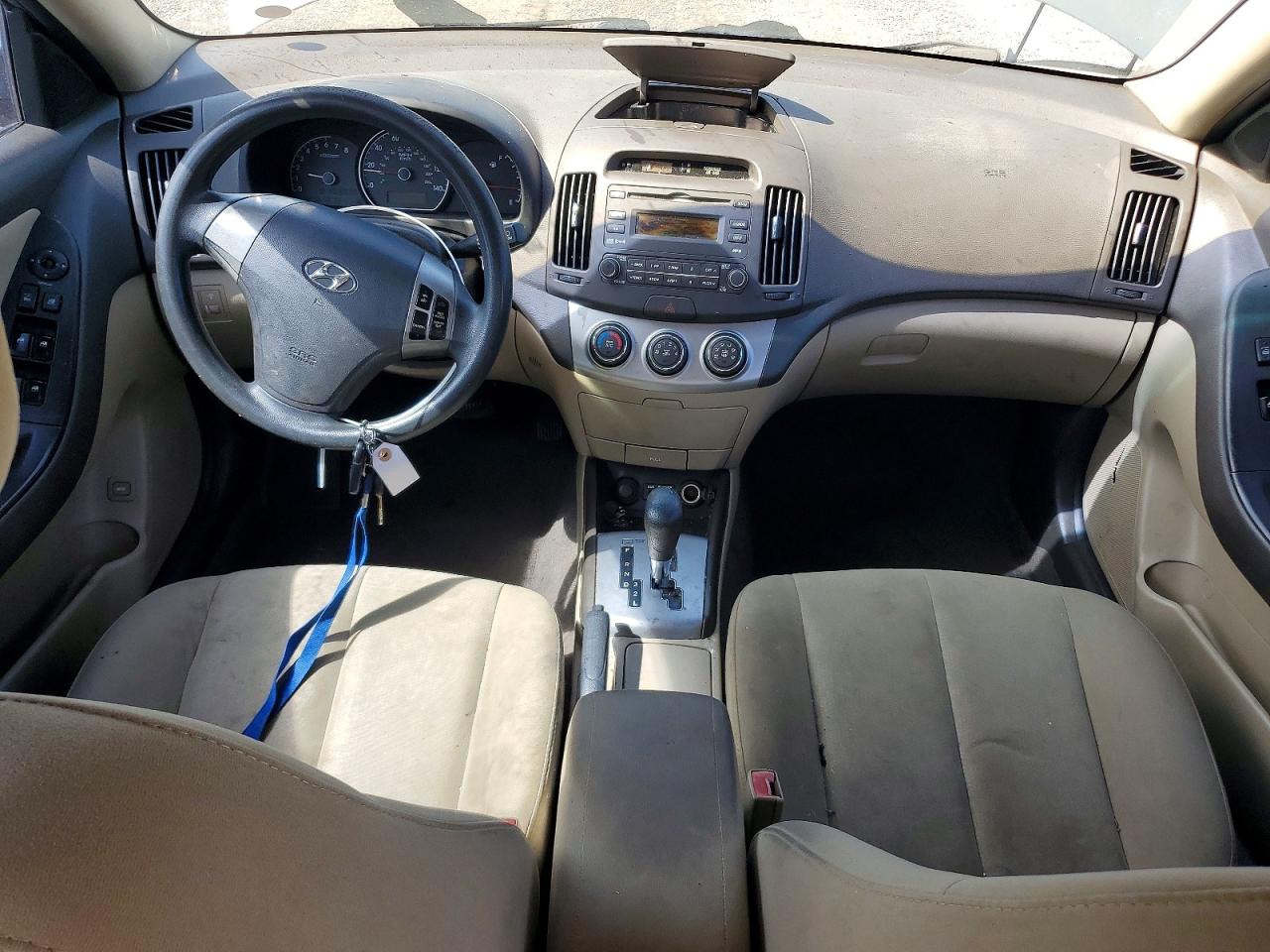 2010 Hyundai Elantra Gls Gray vin: KMHDU4AD0AU050126