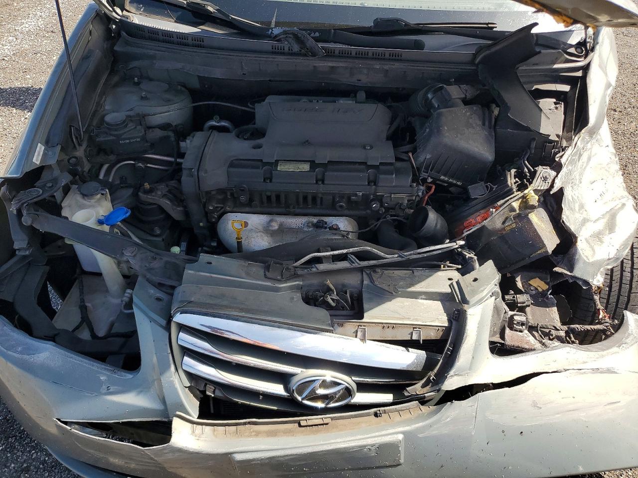 2010 Hyundai Elantra Gls Gray vin: KMHDU4AD0AU050126