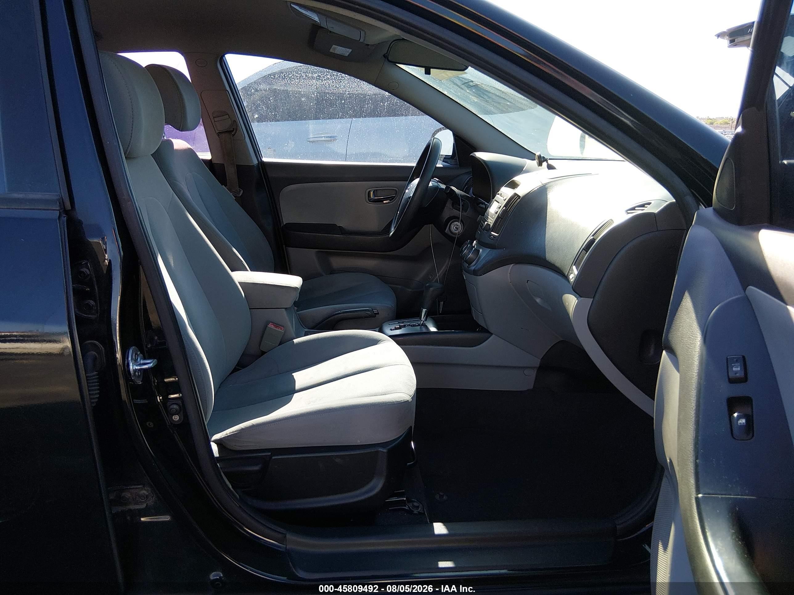 2010 Hyundai Elantra Gls Black vin: KMHDU4AD0AU131417