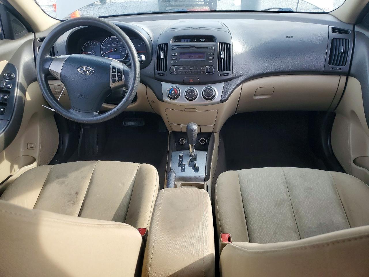 2010 Hyundai Elantra Gls Beige vin: KMHDU4AD0AU133832