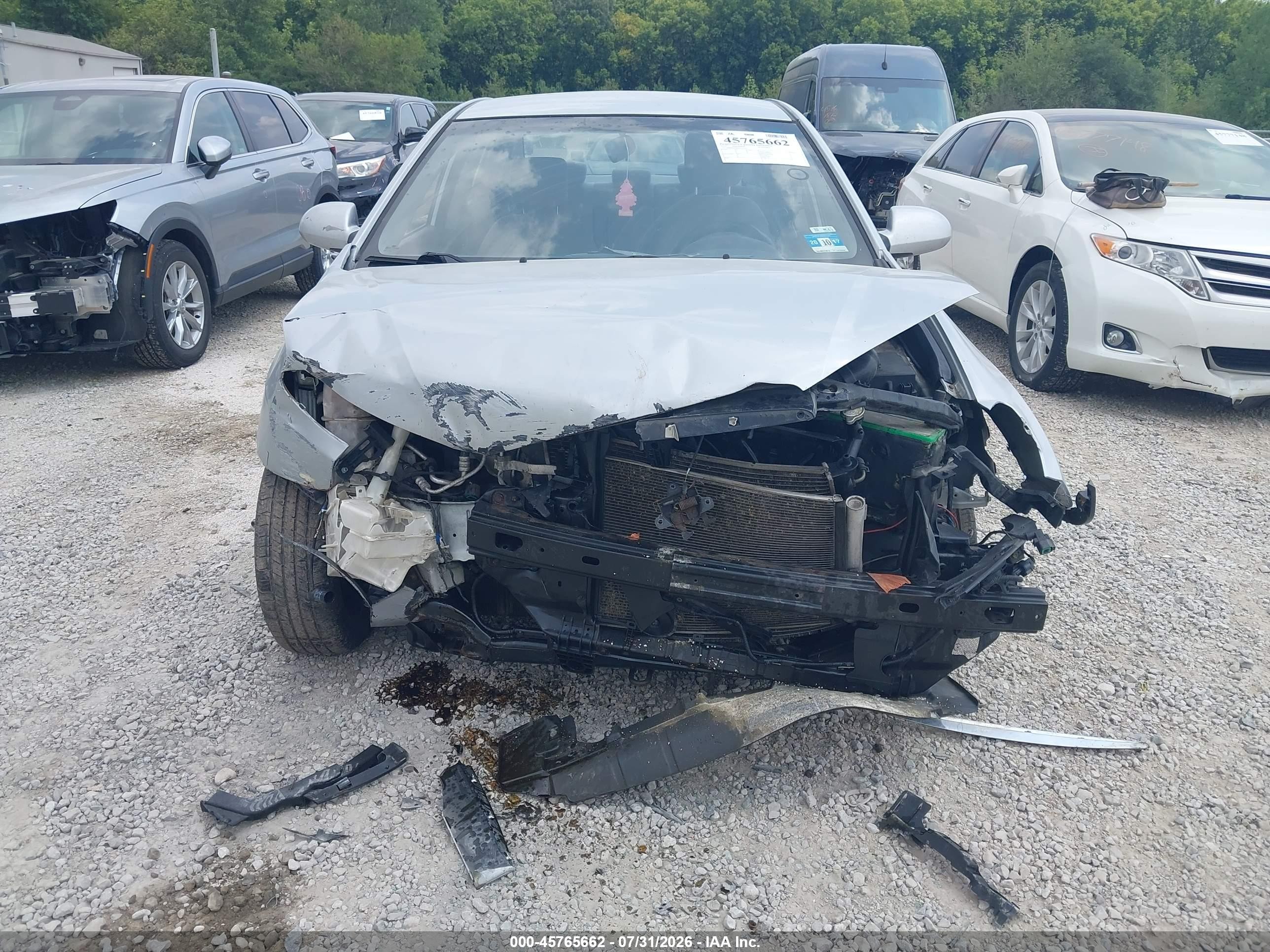 2010 Hyundai Elantra Gls Серебряный vin: KMHDU4AD0AU141350
