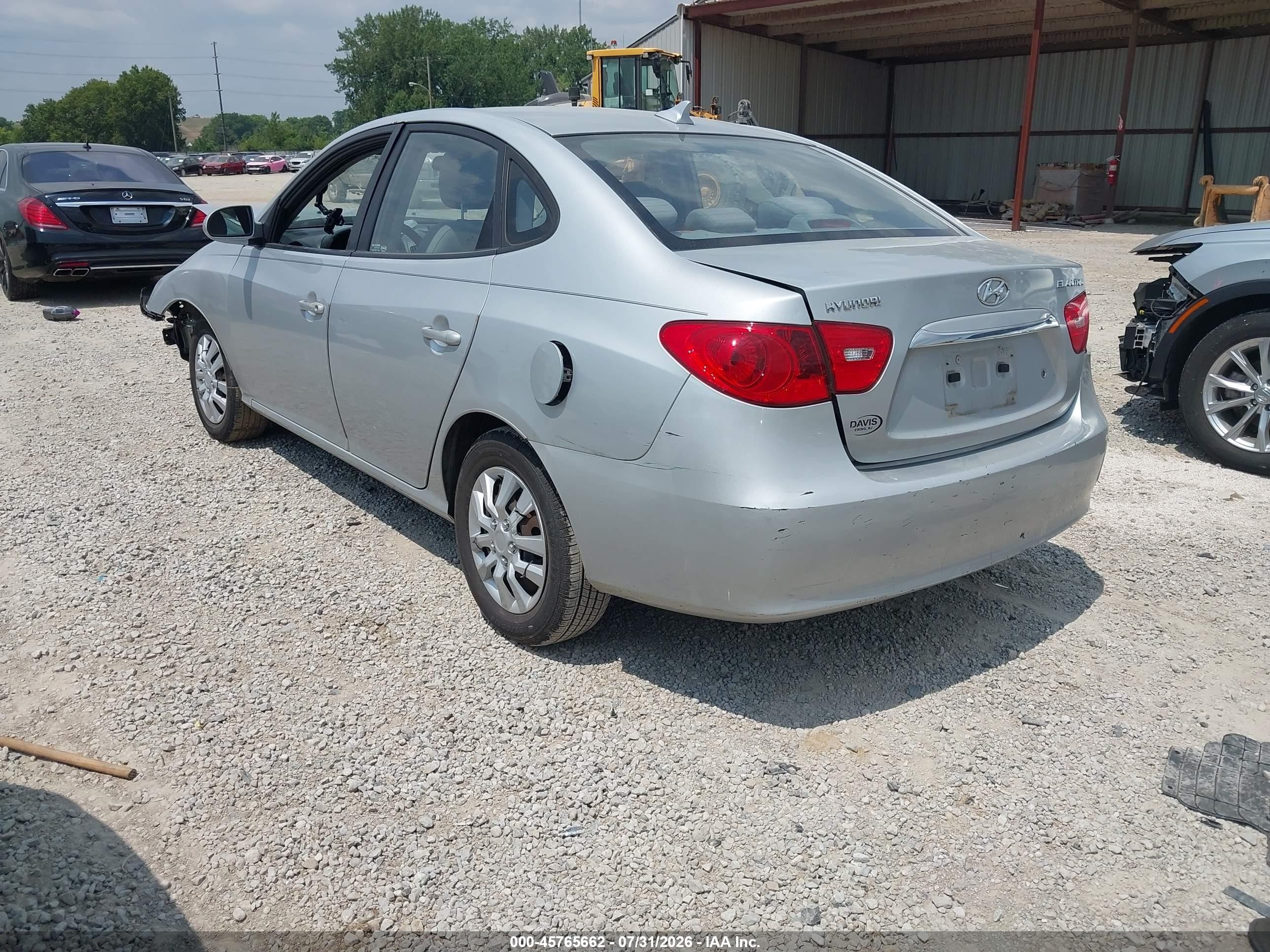 2010 Hyundai Elantra Gls Серебряный vin: KMHDU4AD0AU141350