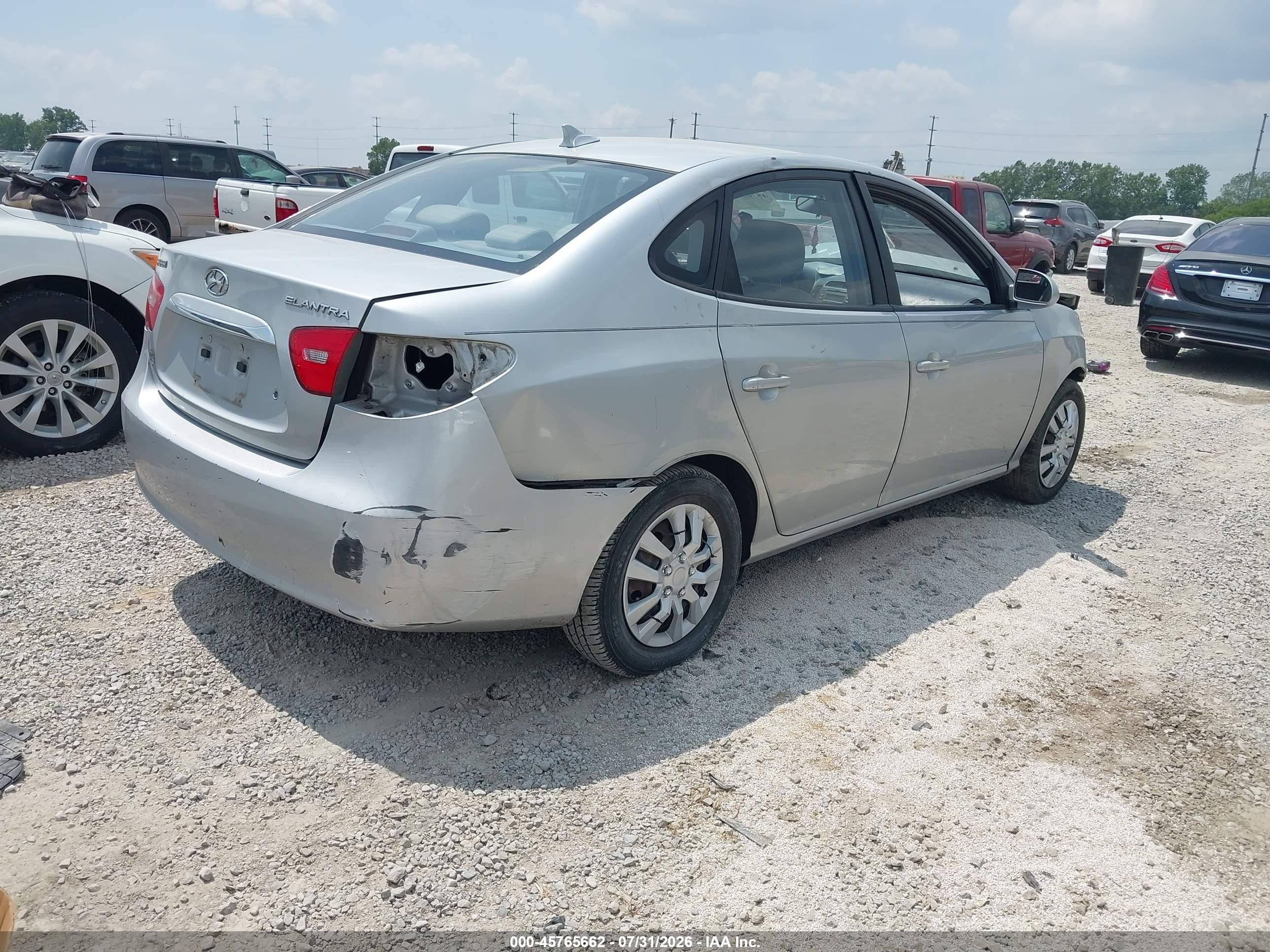 2010 Hyundai Elantra Gls Серебряный vin: KMHDU4AD0AU141350