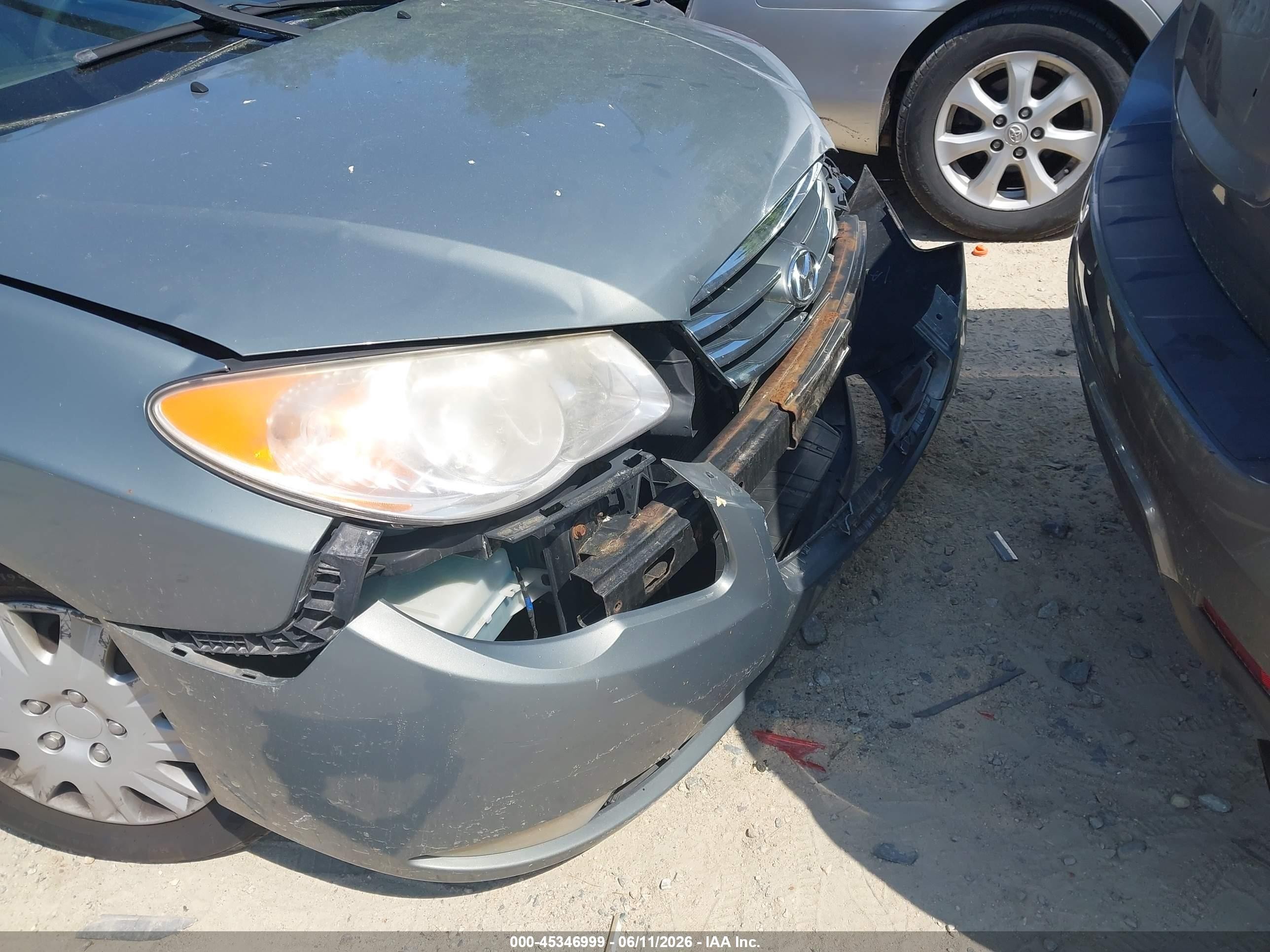 2010 Hyundai Elantra Gls Gray vin: KMHDU4AD0AU150615