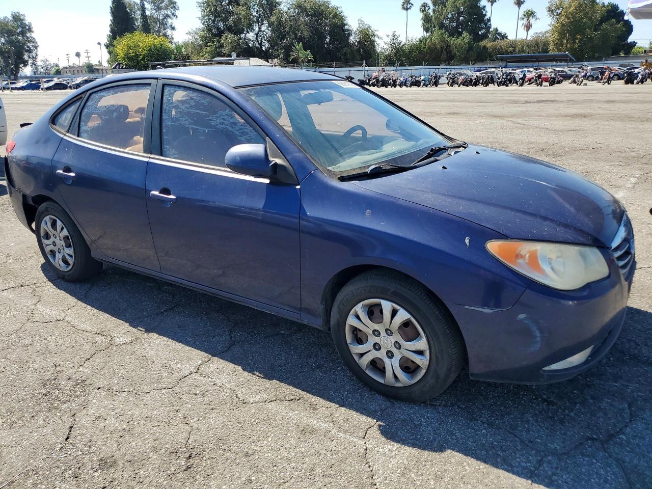 2010 Hyundai Elantra Gls Blue vin: KMHDU4AD0AU180925
