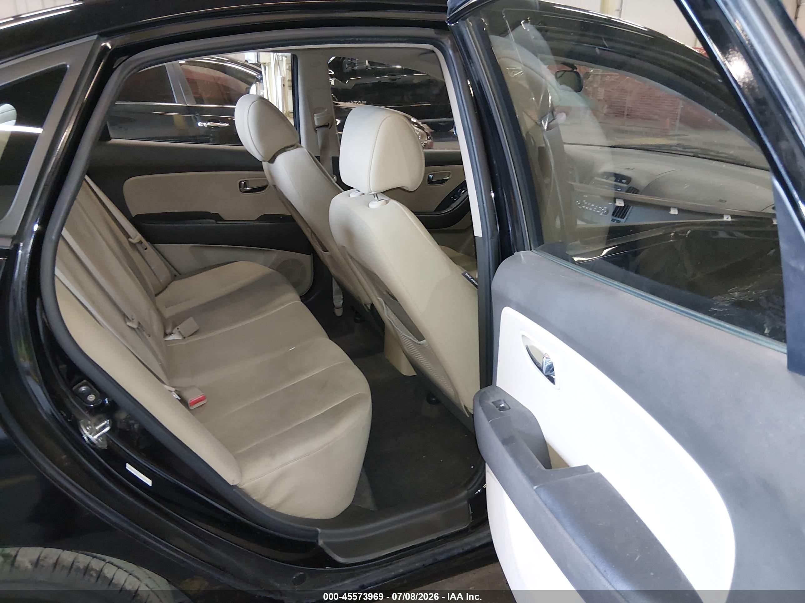 2010 Hyundai Elantra Gls Black vin: KMHDU4AD0AU182612