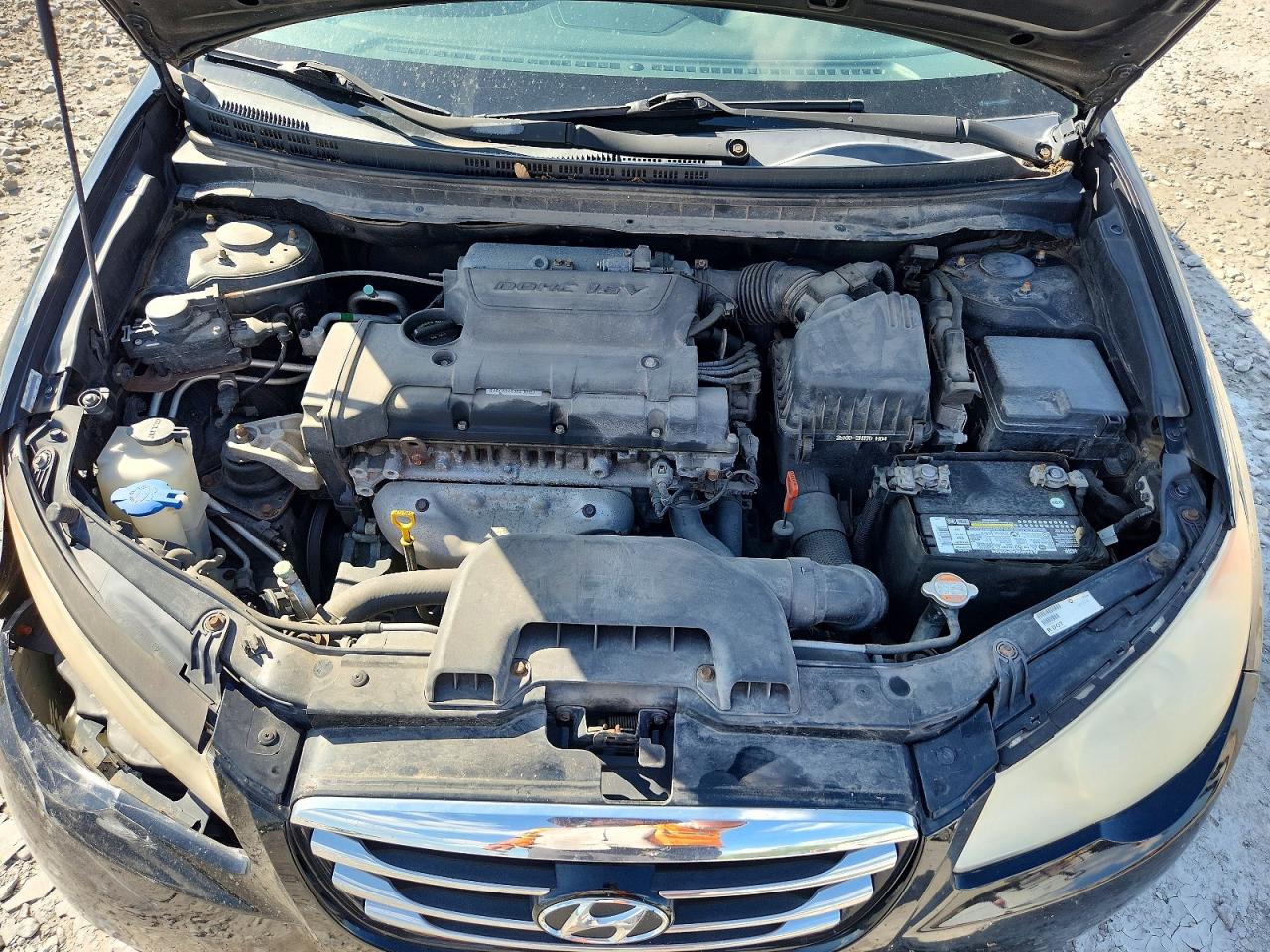 2010 Hyundai Elantra Gls Black vin: KMHDU4AD0AU190418