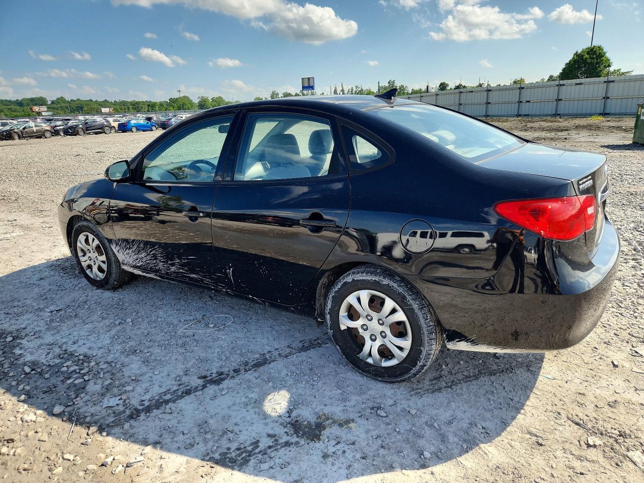 2010 Hyundai Elantra Gls Black vin: KMHDU4AD0AU190418