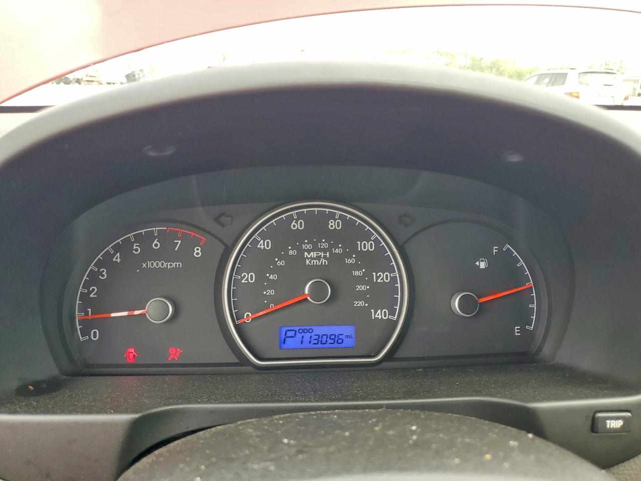 2010 Hyundai Elantra Gls Burgundy vin: KMHDU4AD0AU197658
