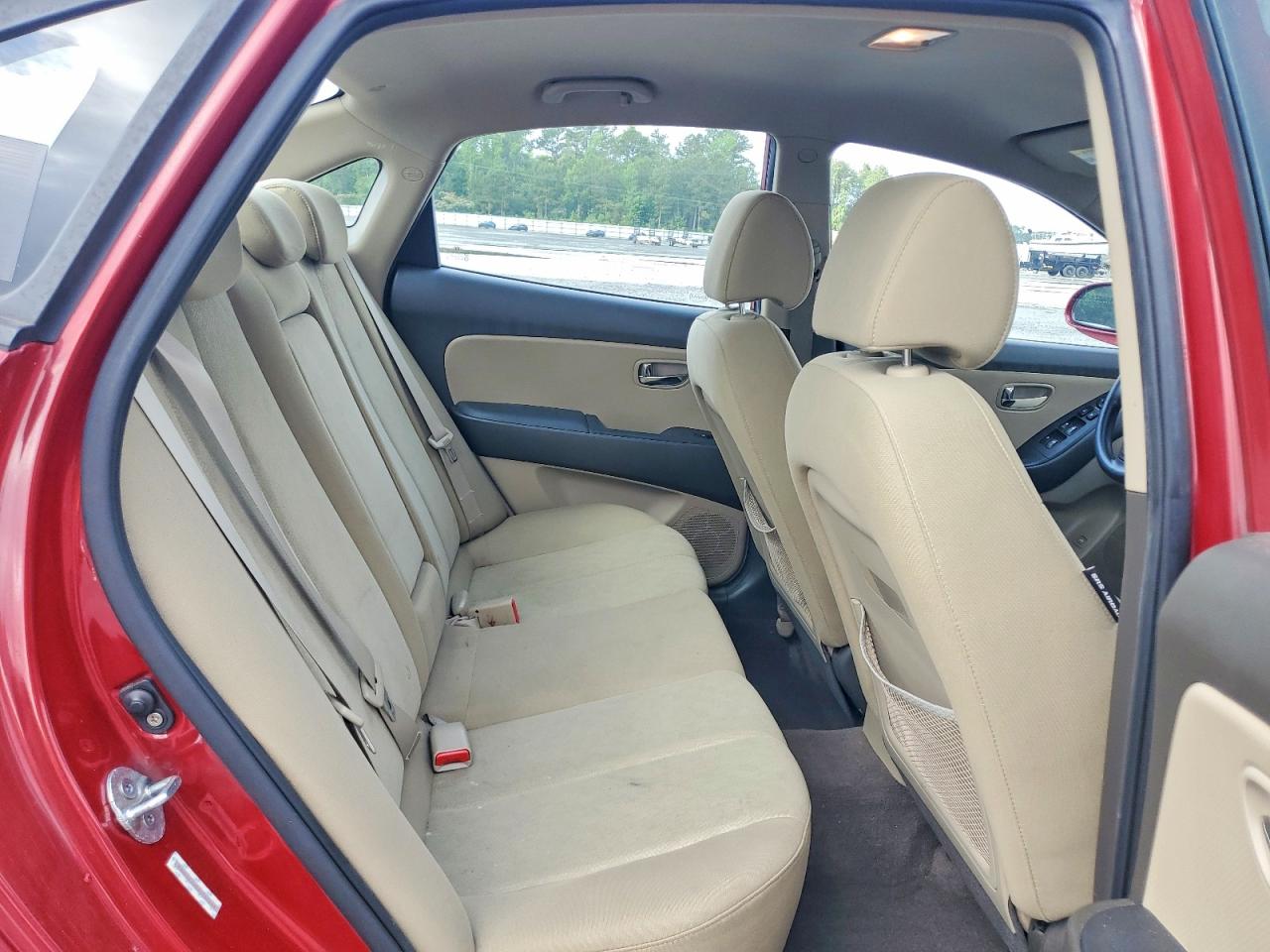 2010 Hyundai Elantra Gls Burgundy vin: KMHDU4AD0AU197658