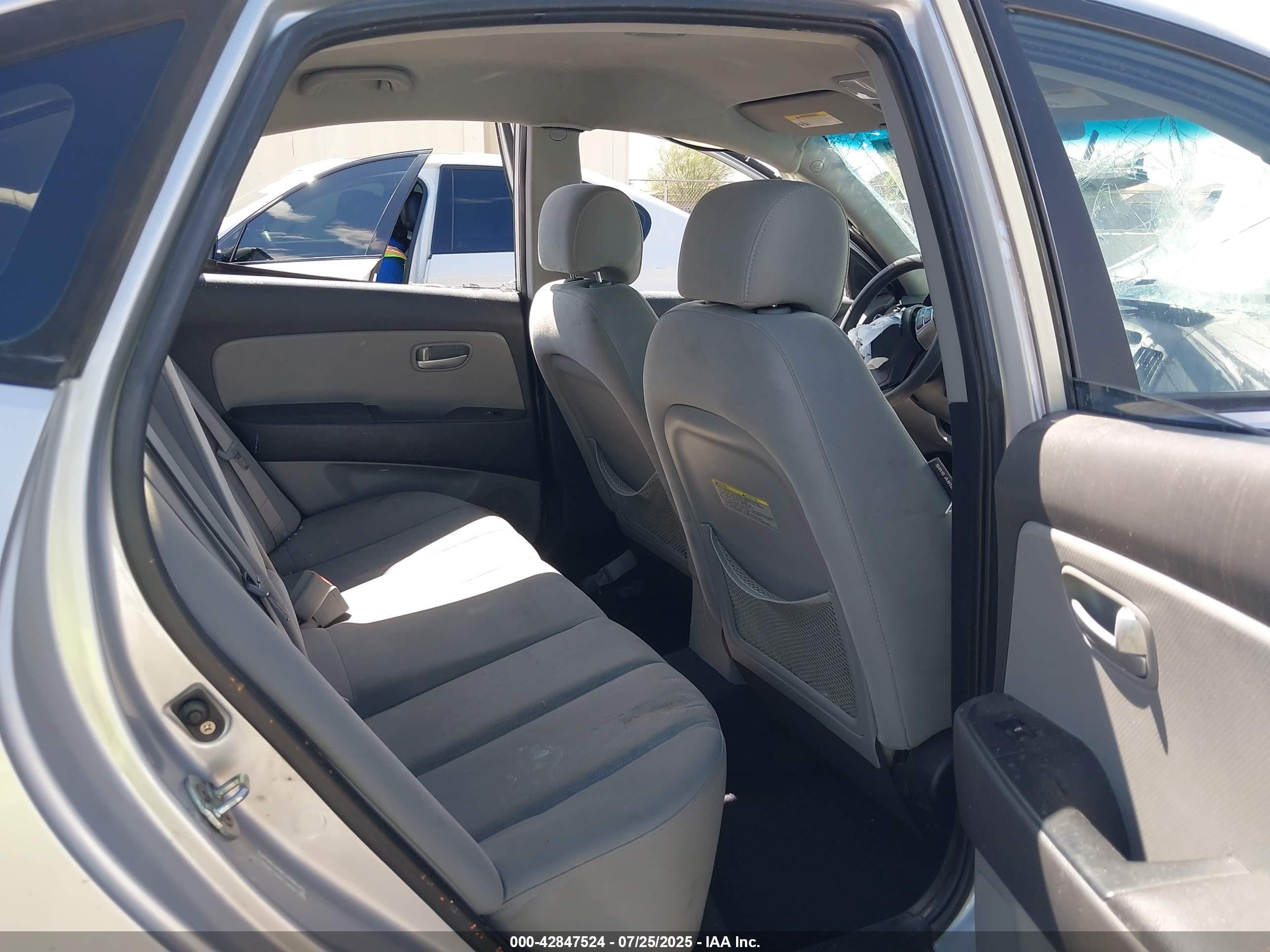 2010 Hyundai Elantra Blue Silver vin: KMHDU4AD0AU832068