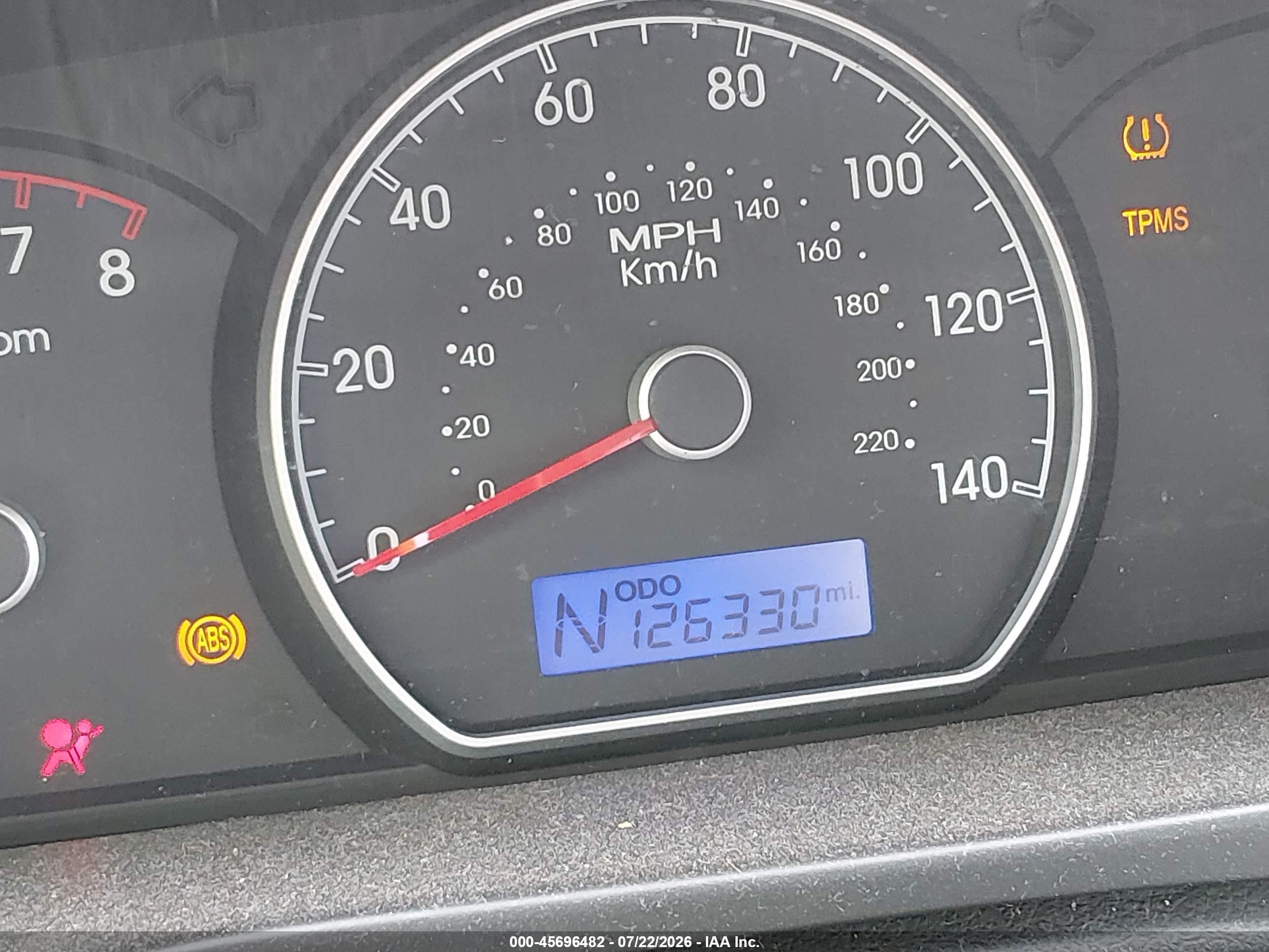2010 Hyundai Elantra Gls Red vin: KMHDU4AD0AU866754