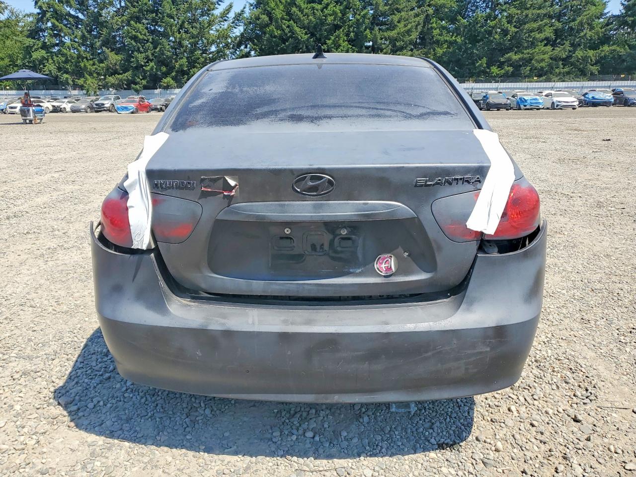 2010 Hyundai Elantra Gls Black vin: KMHDU4AD0AU888995