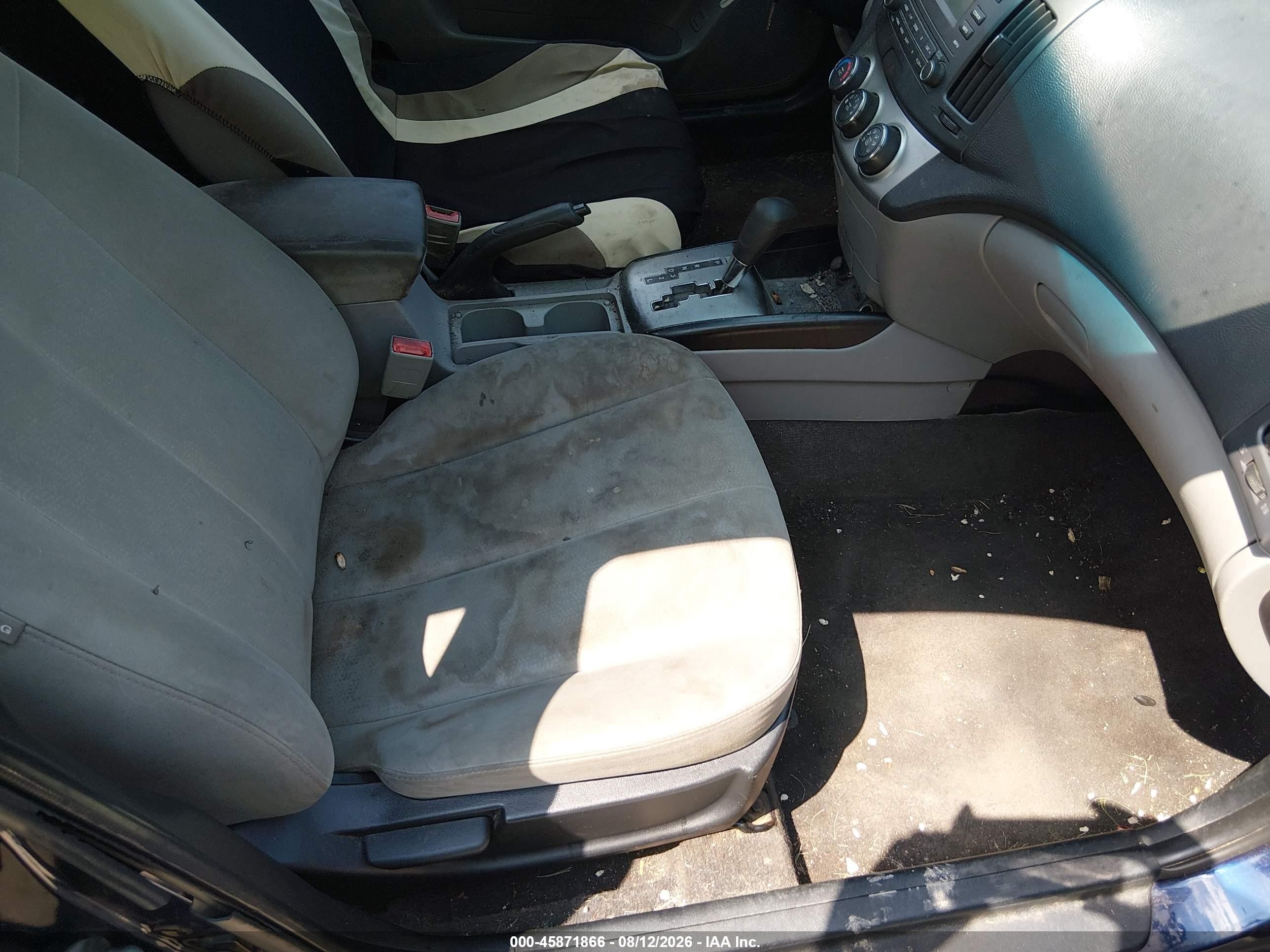 2010 Hyundai Elantra Gls Dark Blue vin: KMHDU4AD0AU907920