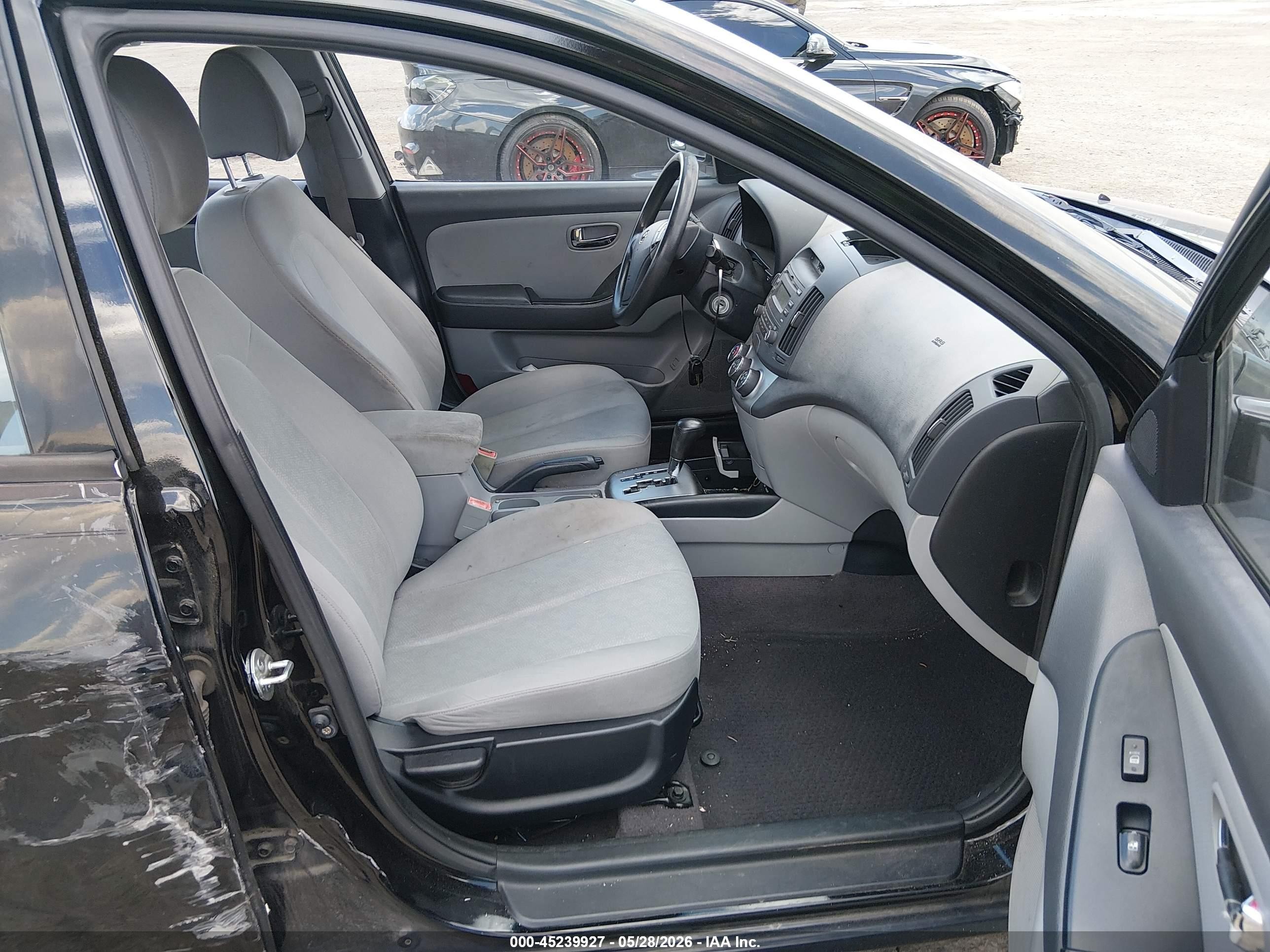 2010 Hyundai Elantra Gls Black vin: KMHDU4AD0AU917413