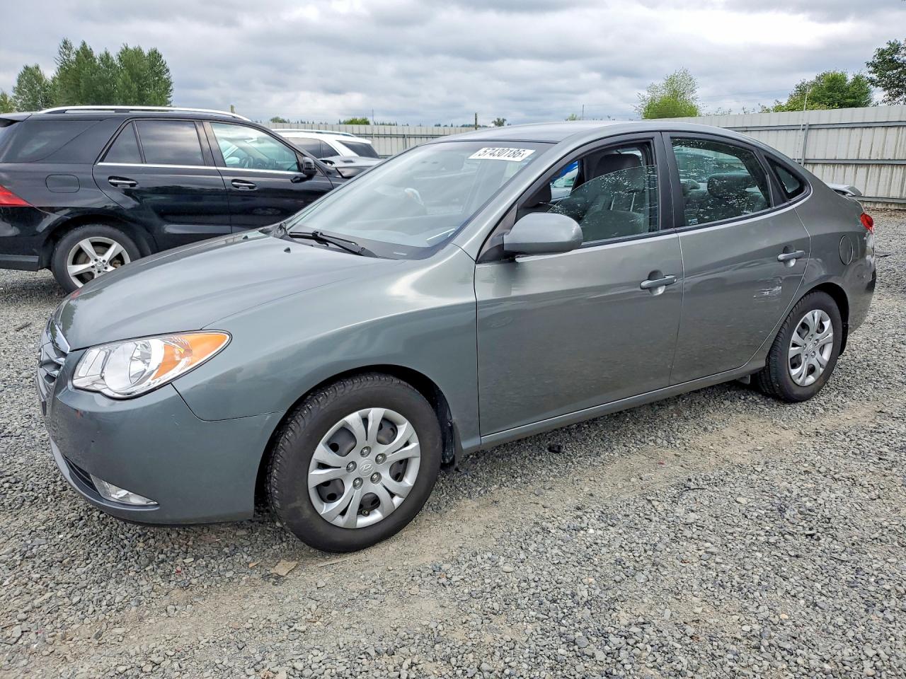 2010 Hyundai Elantra Gls Gray vin: KMHDU4AD0AU956048