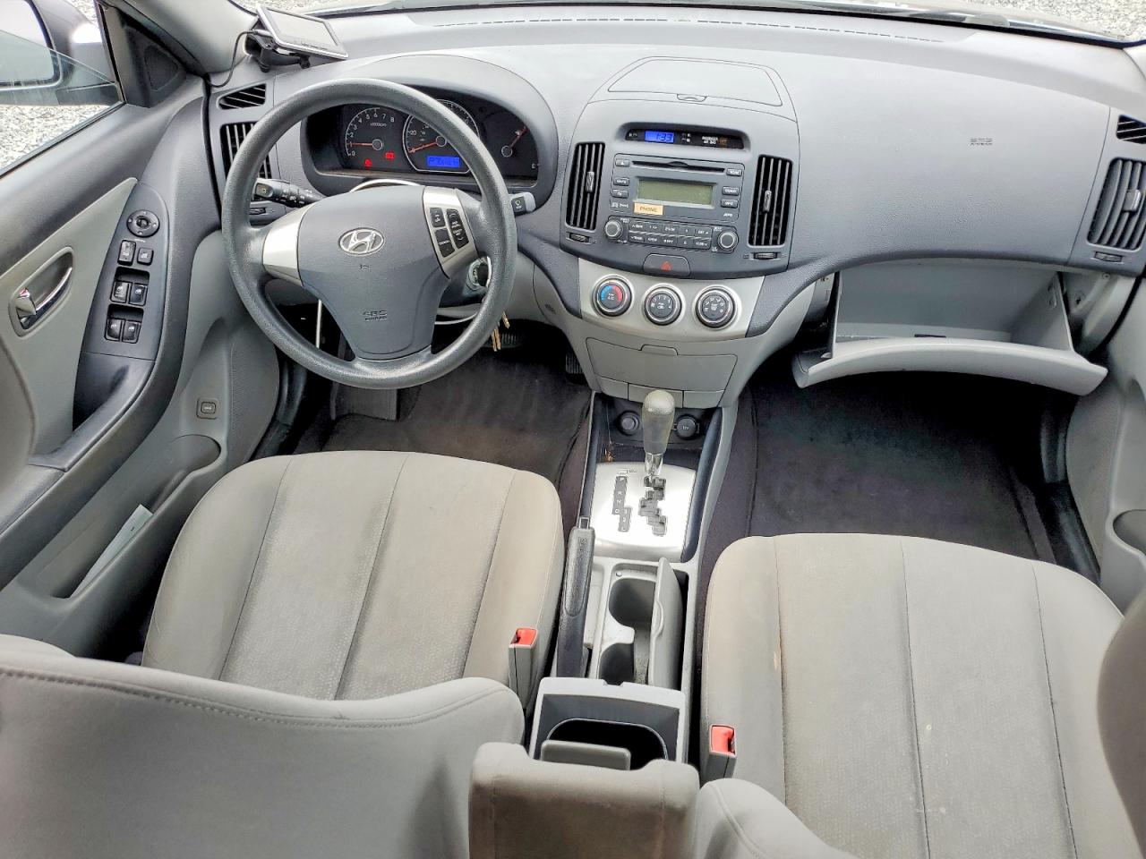 2010 Hyundai Elantra Gls Gray vin: KMHDU4AD0AU956048