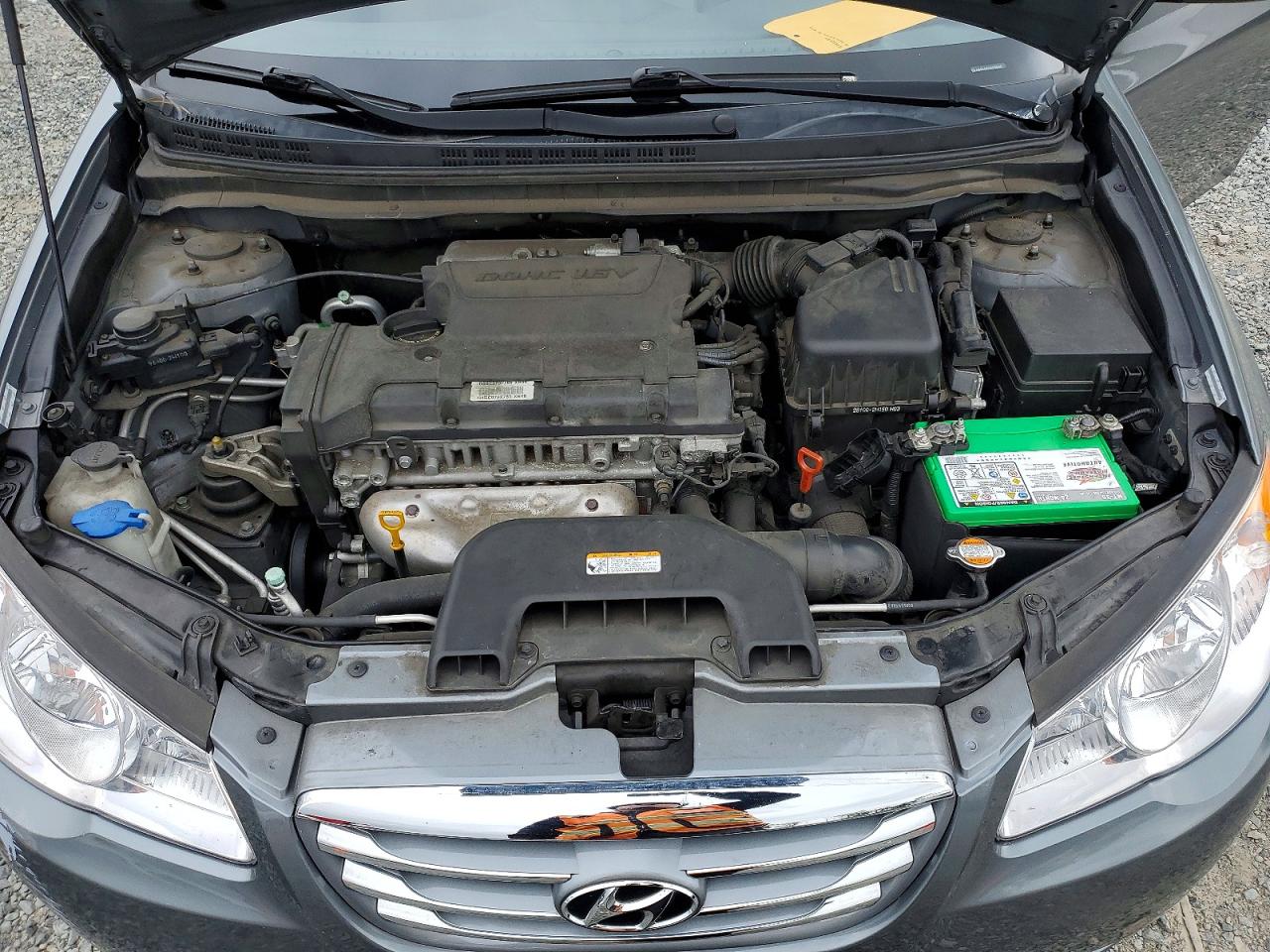 2010 Hyundai Elantra Gls Gray vin: KMHDU4AD0AU956048