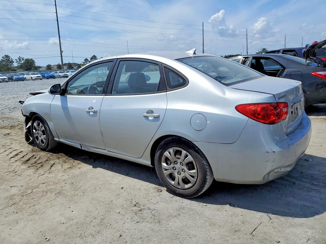 2010 Hyundai Elantra Gls Silver vin: KMHDU4AD0AU972444
