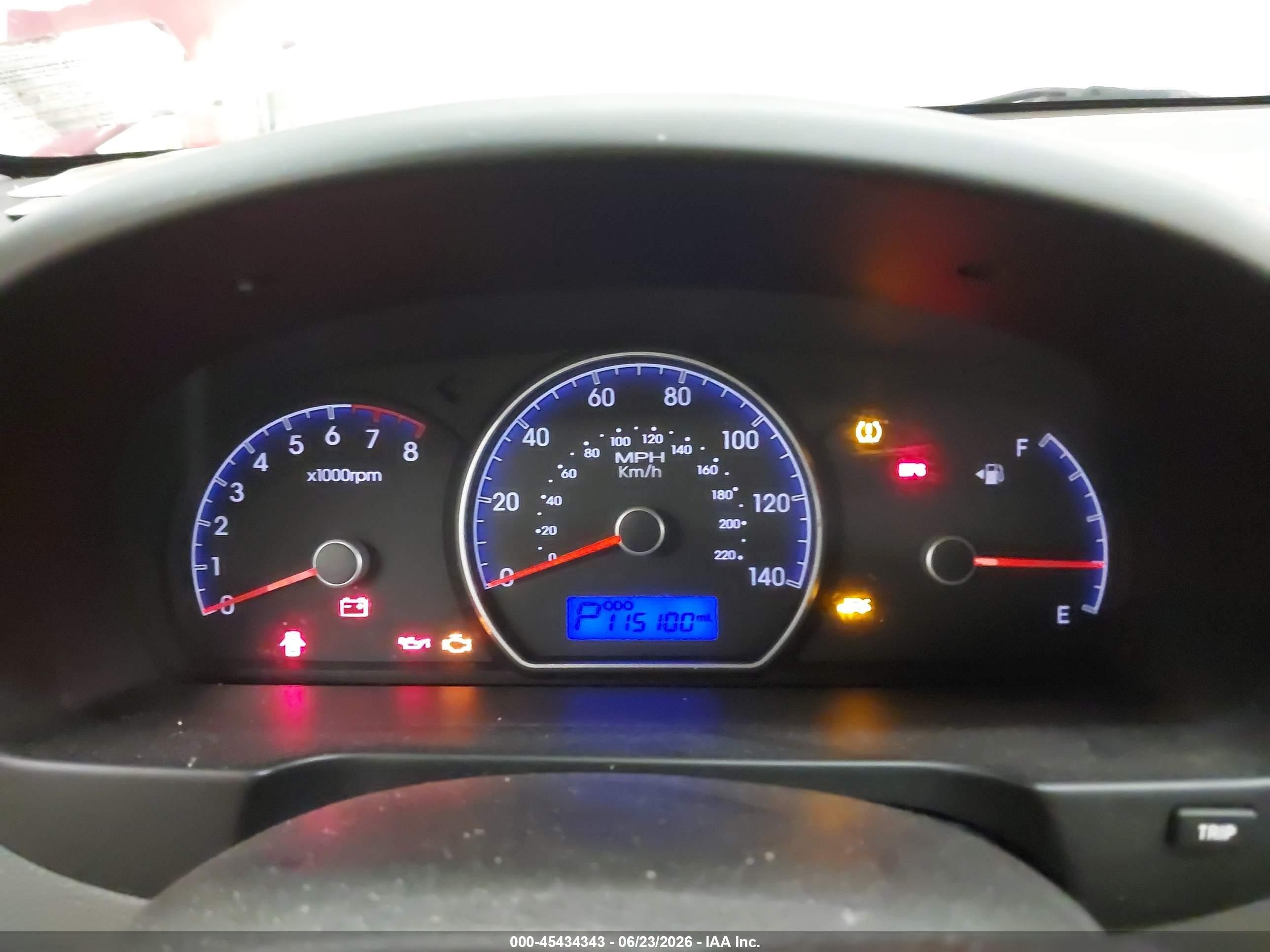 2010 Hyundai Elantra Gls Red vin: KMHDU4AD1AU099027